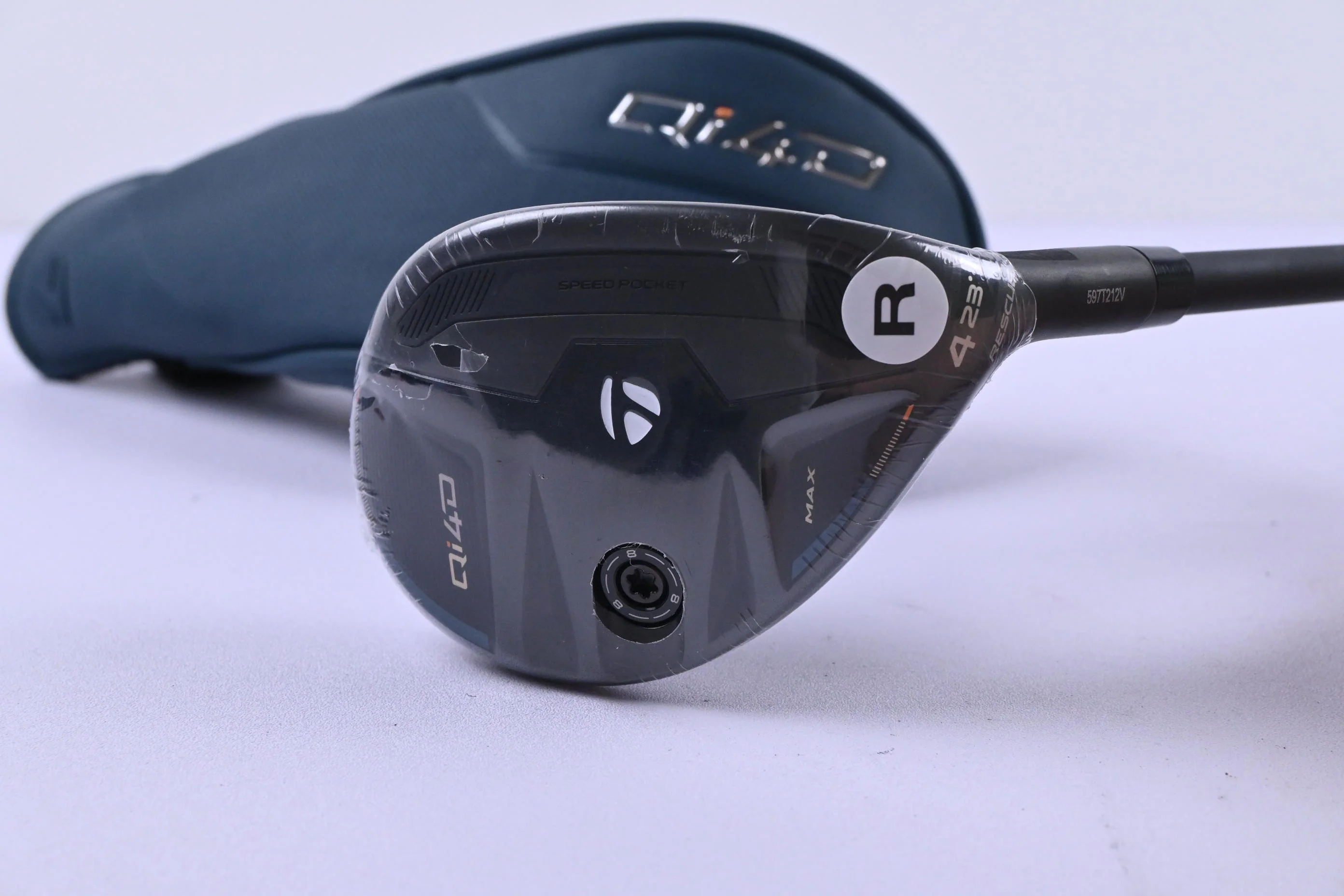 Taylormade Qi4D Max #4 Hybrid / 23 Degree / Regular Flex KBS REAX 50 Shaft - Image 2