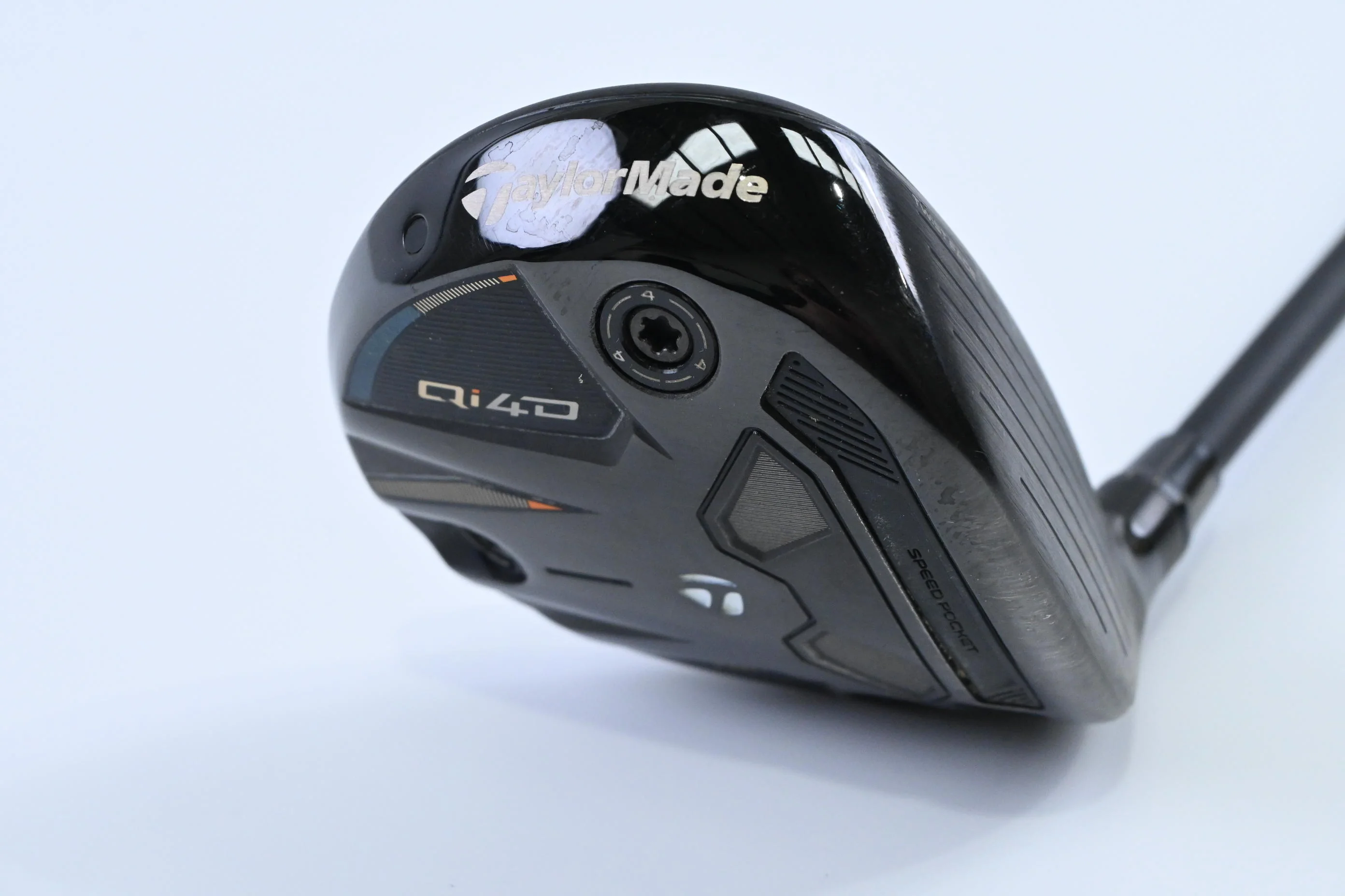 Taylormade Qi4D Tour #7 Wood / 21 Degree / Stiff Flex Taylormade Reax White 75
