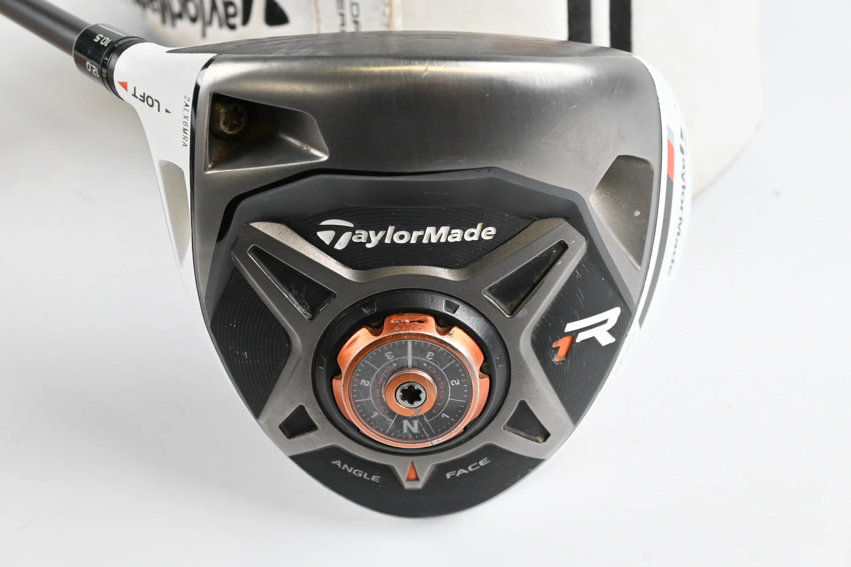 Left Hand Taylormade R1 Driver / 8-12 Degree / Regular Flex Aldila RIP Phenom 55 - Image 2