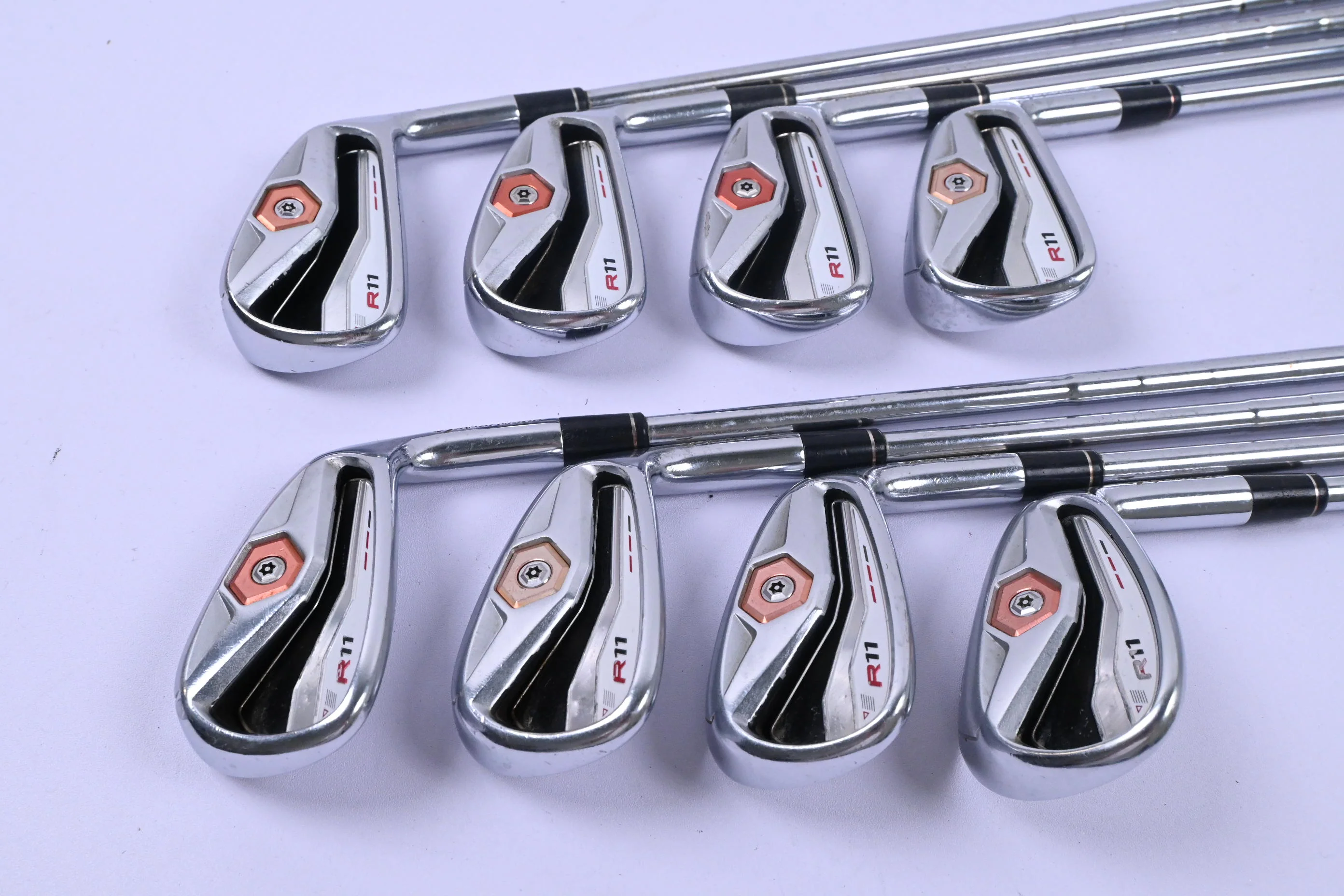 Taylormade R11 Irons / 4-PW+SW / Regular Flex Steel Shafts - Image 2