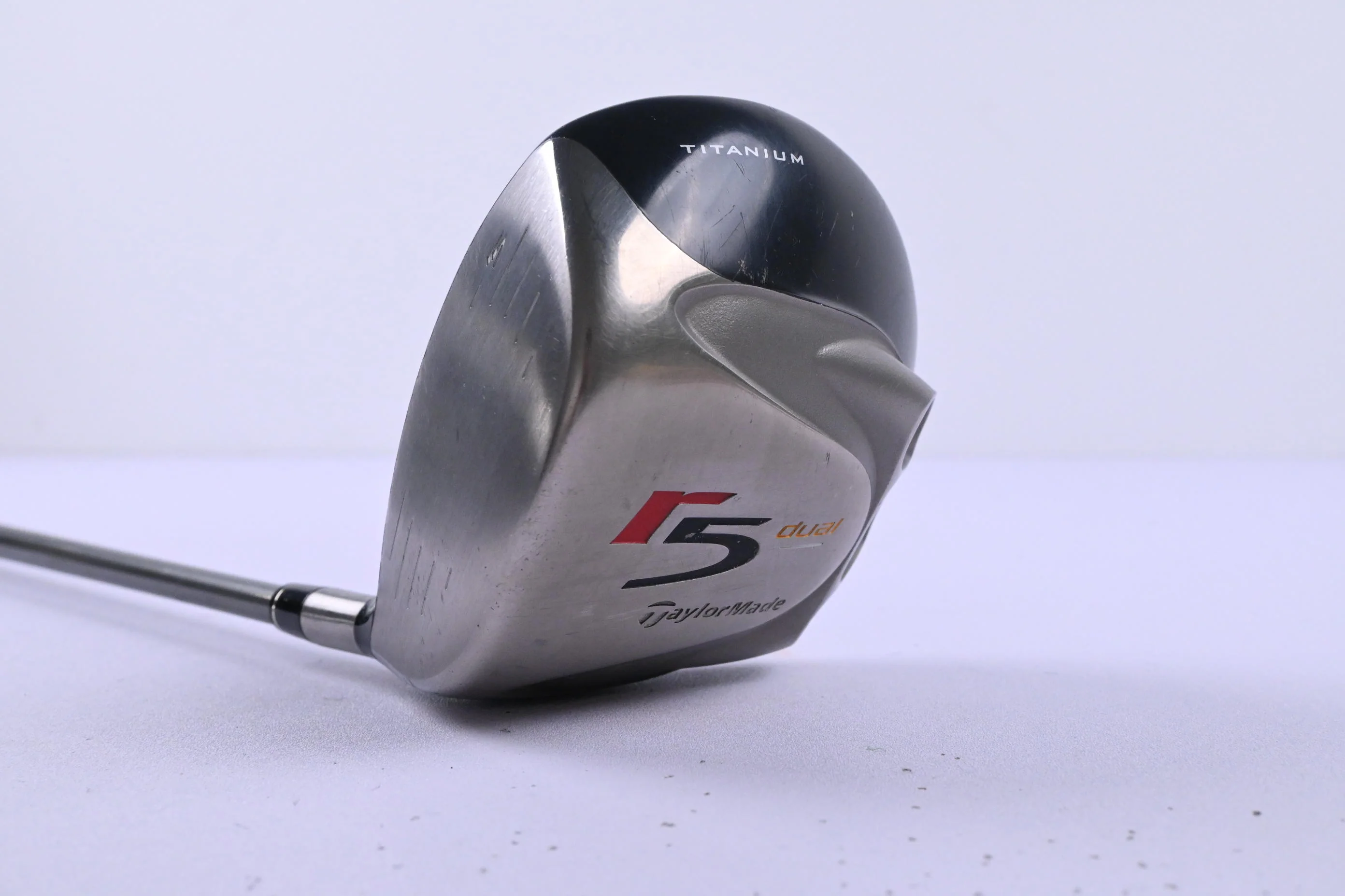 Left Hand Taylormade R5 Dual Driver / 10.5 Degree / Regular Flex M.A.S² 55