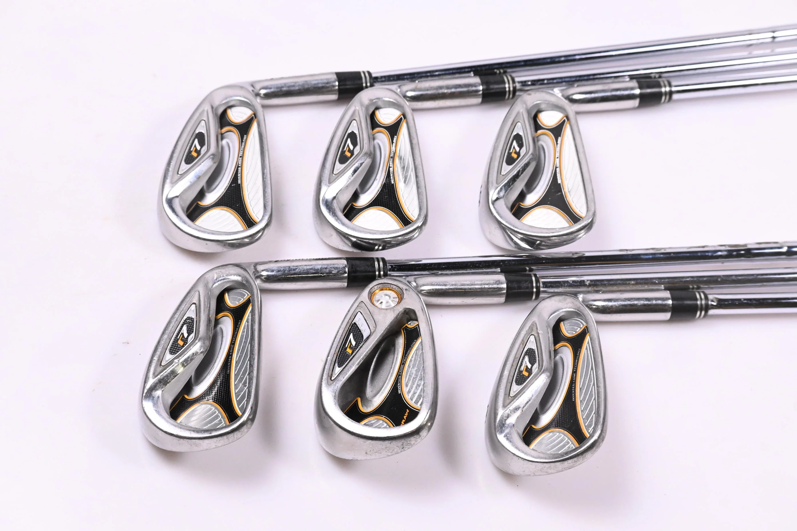 Taylormade R7 Irons / 4-9i / Stiff Flex Taylormade 90 Shafts - Image 2