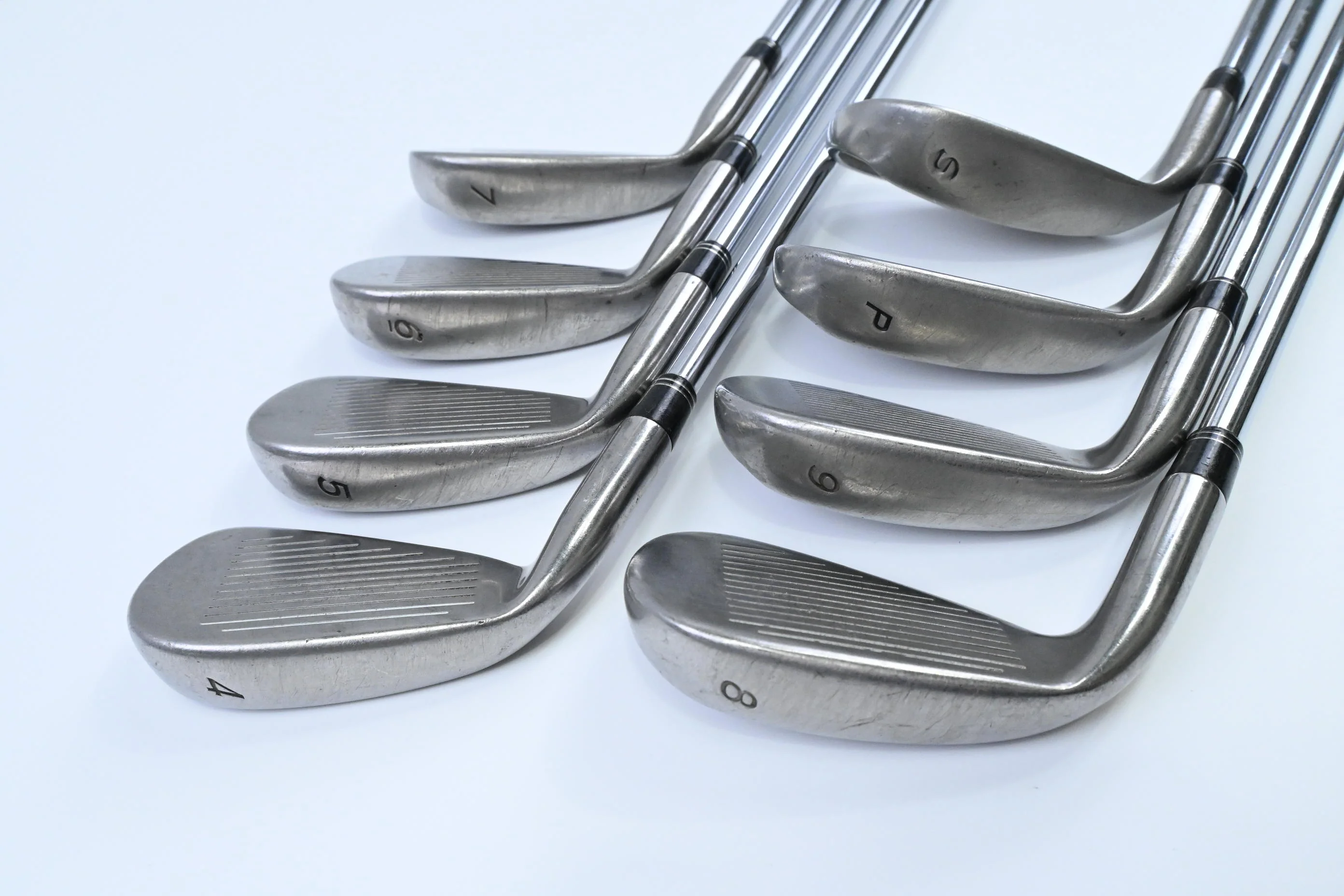 Taylormade R7 Irons / 4-PW+SW / Regular Flex Taylormade T-Step 90 Shafts - Image 4