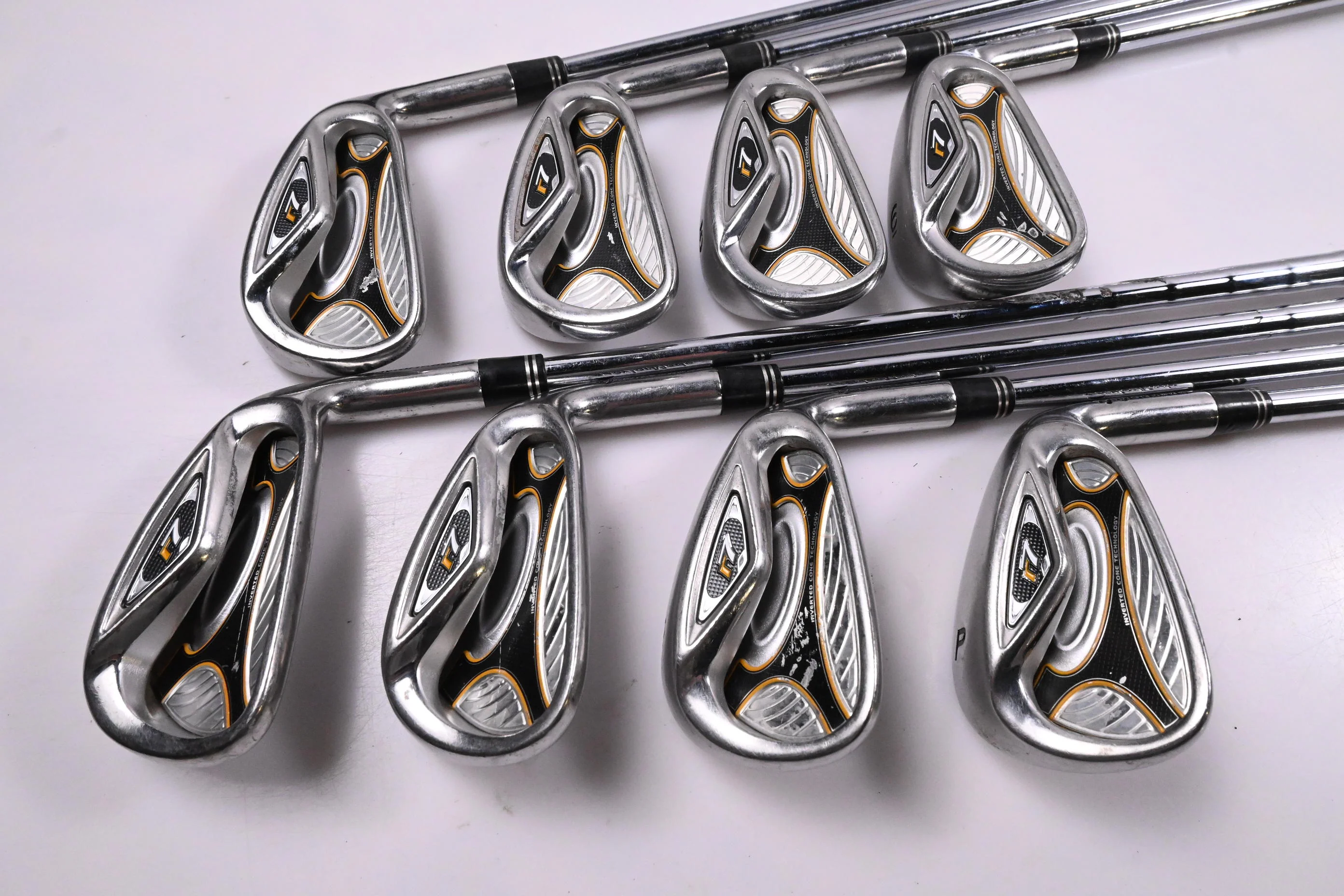 Taylormade R7 Irons / 3-PW / Stiff Flex Taylormade T-Step 90 Shafts - Image 2