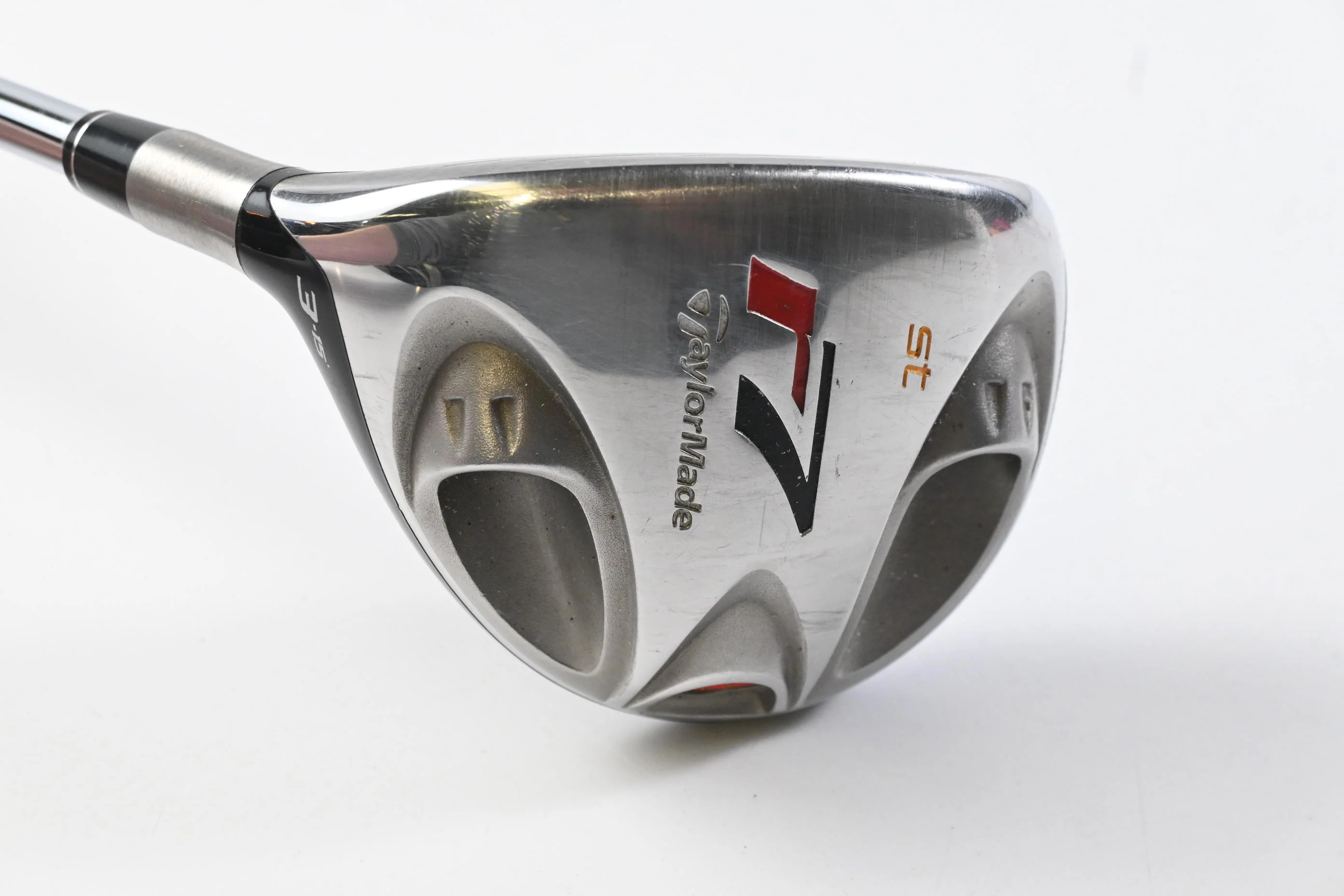Left Hand Taylormade R7 Steel #3 Wood / 15 Degree / Stiff Flex Dynamic Gold Lite - Image 2