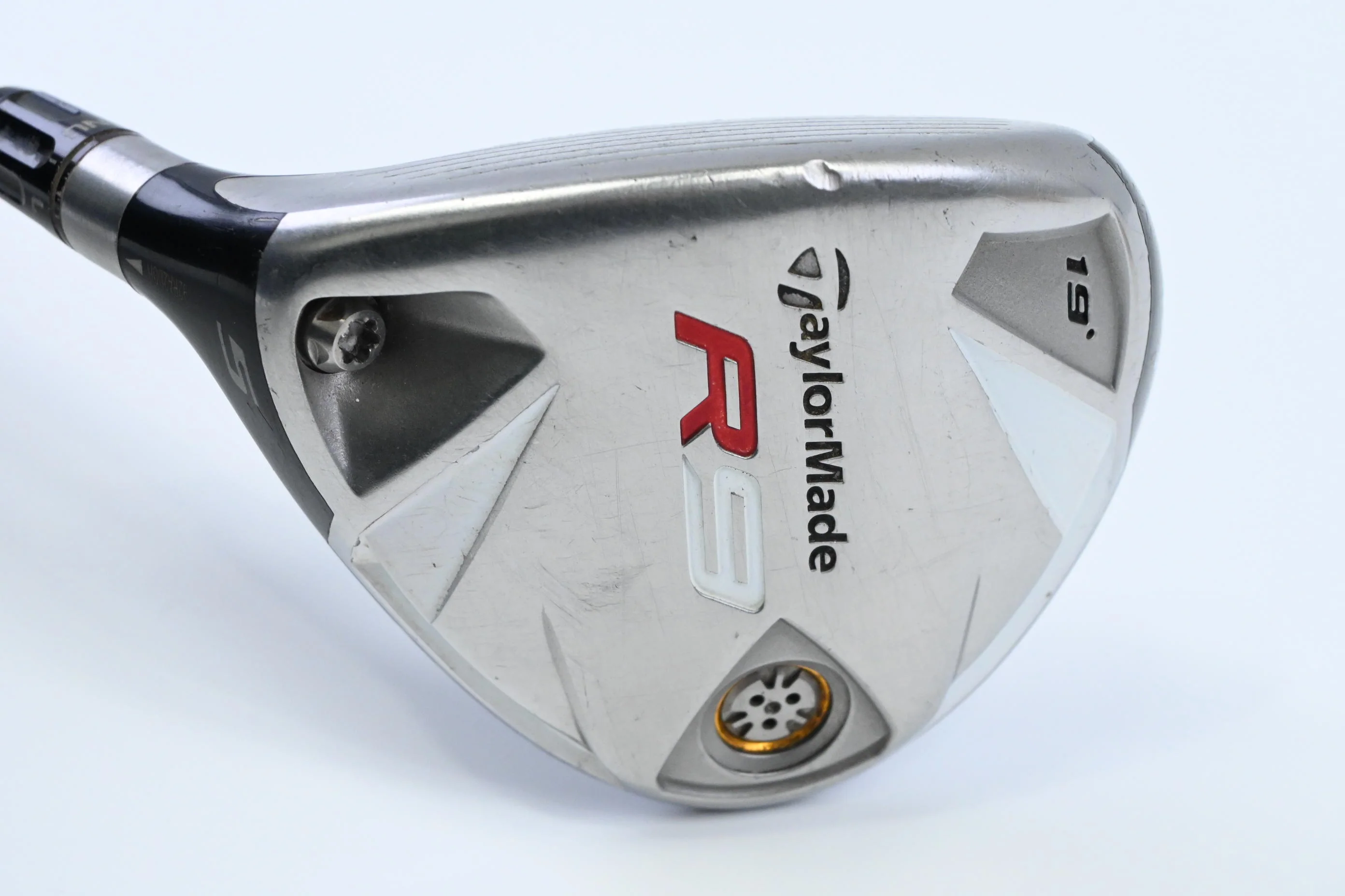 Left Hand Taylormade R9 #5 Wood / 19 Degree / Stiff Flex Fujikura Motore 70 - Image 2
