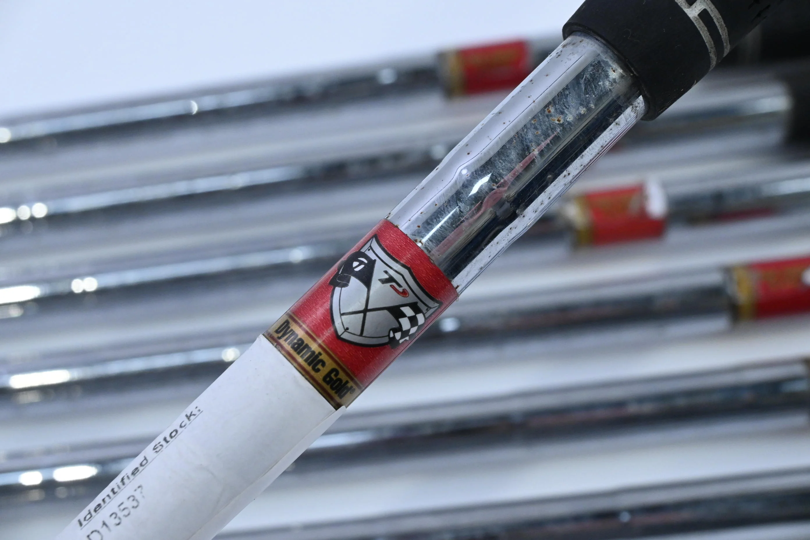 Taylormade RAC CB Coin Forged Irons / 3-9 / Stiff Flex Dynamic Gold S300 Shafts - Image 5