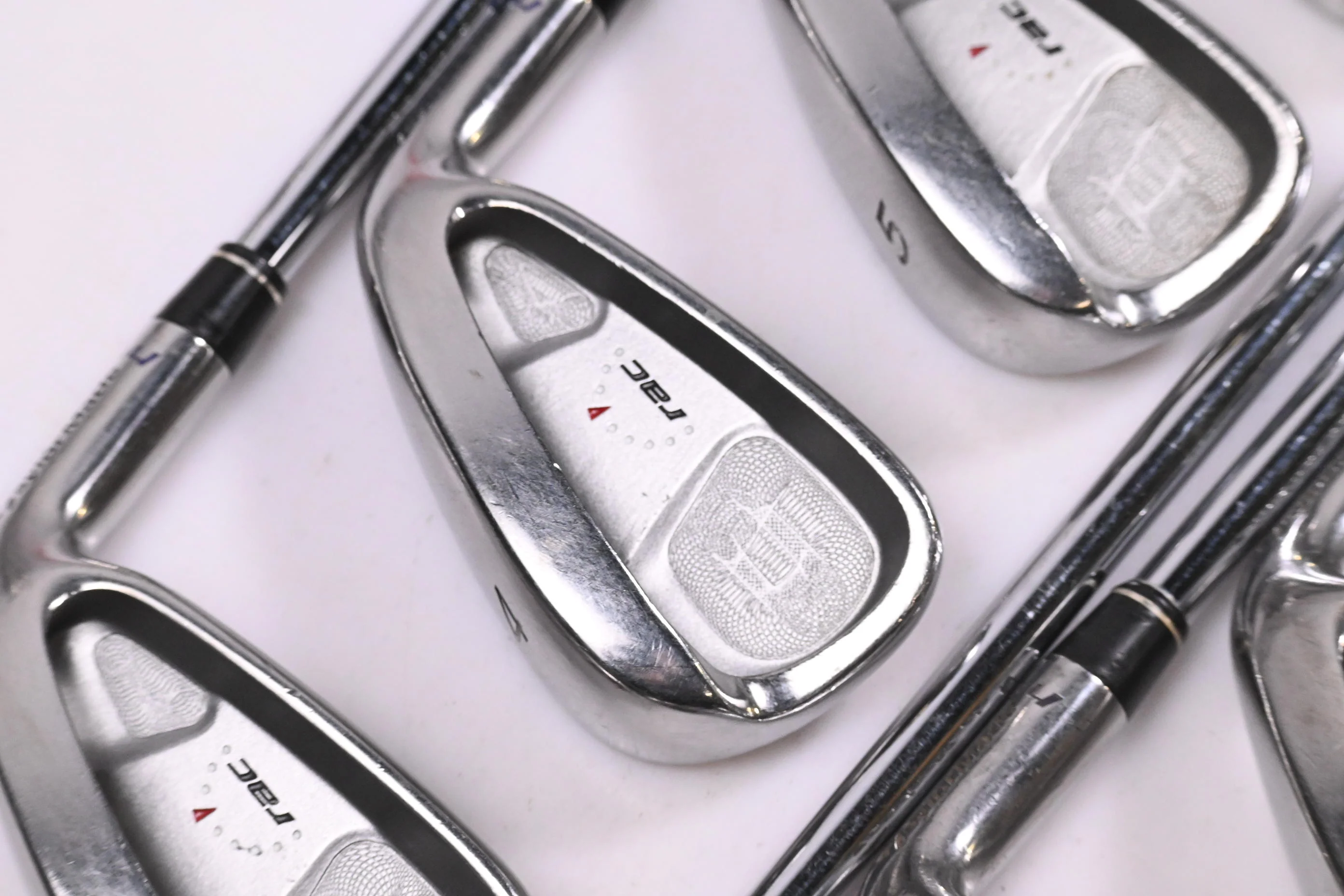 Taylormade RAC HT Irons / 3-PW+GW+SW / Stiff Flex N.S.Pro 850GH / No #7 Iron
