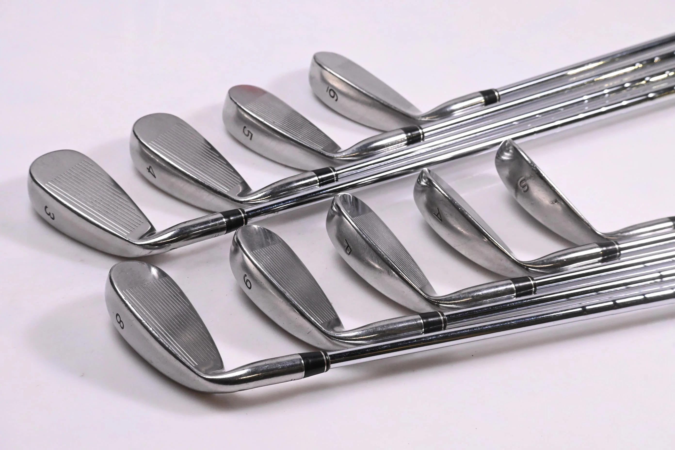 Taylormade RAC HT Irons / 3-PW+GW+SW / Stiff Flex N.S.Pro 850GH / No #7 Iron - Image 4