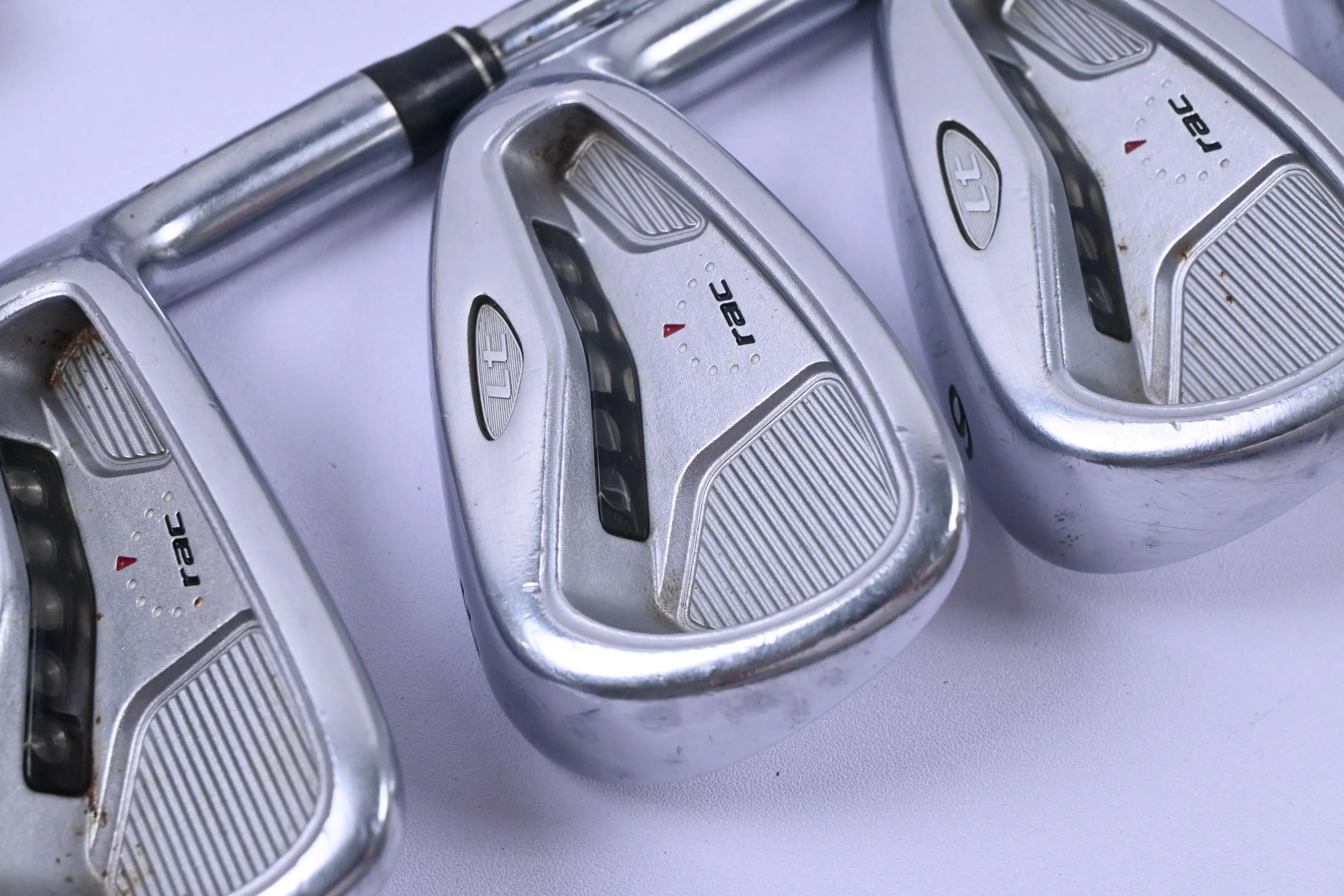 Taylormade RAC LT Irons / 3-PW / Stiff Flex Taylormade T-Step 110 Shafts