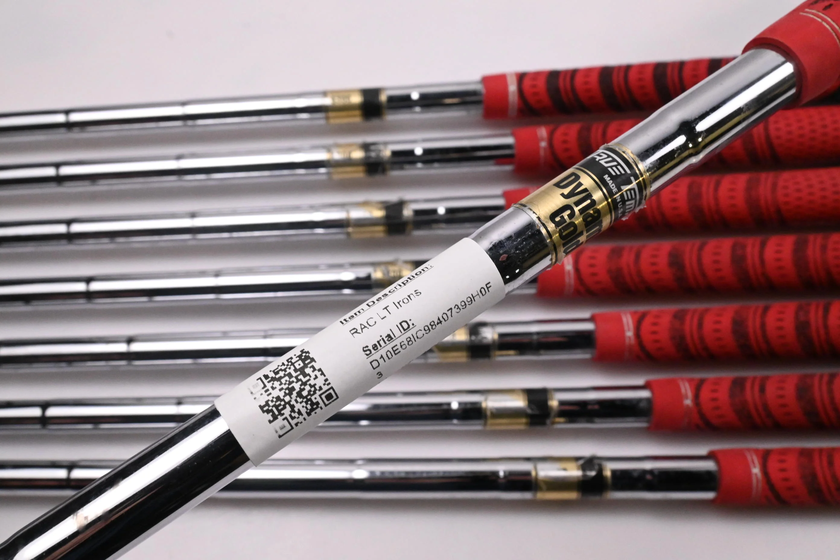 Taylormade RAC LT Irons / 4-PW+SW / Stiff Flex Dynamic Gold S300 Shafts - Image 6