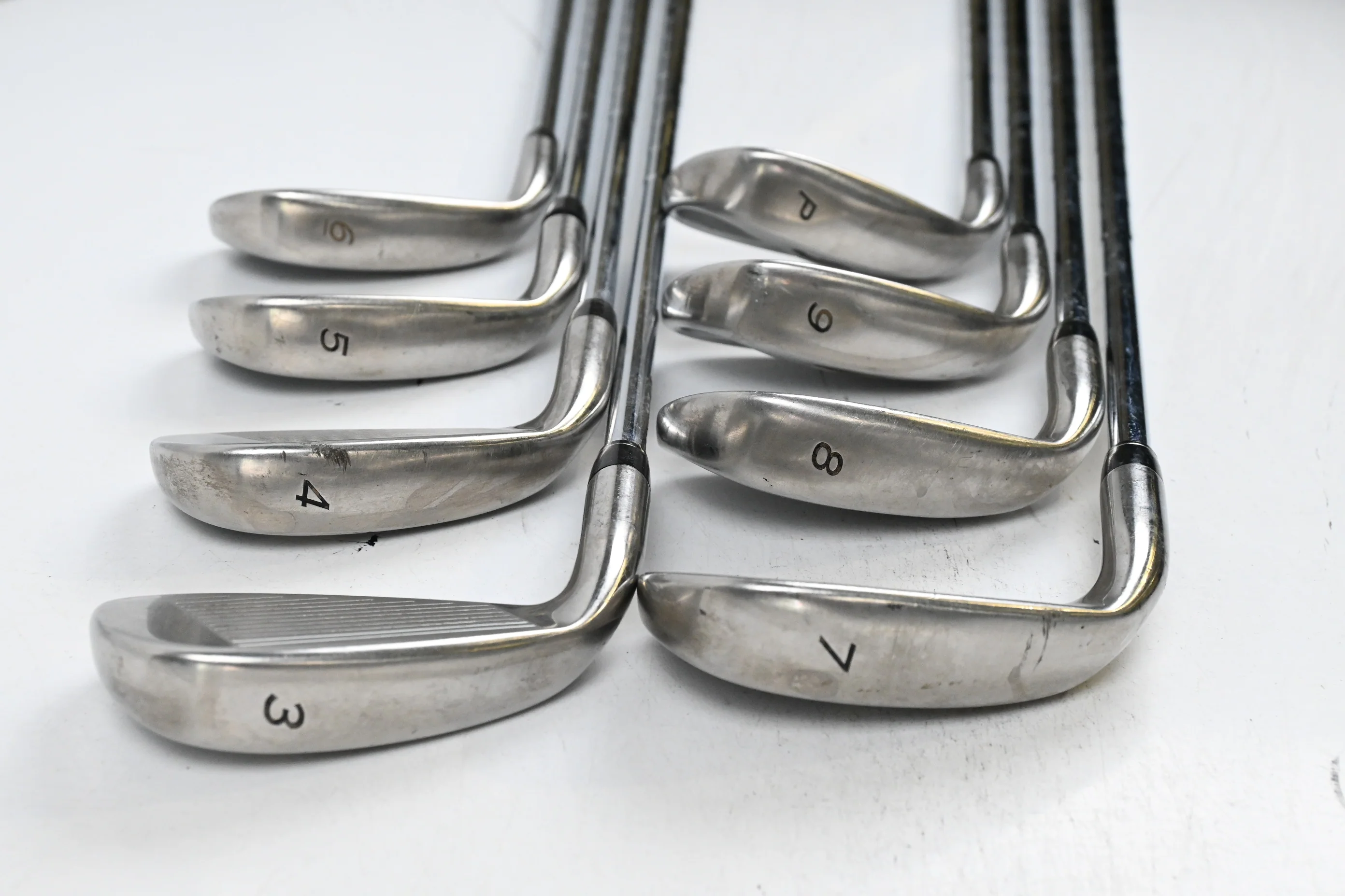 Taylormade RAC OS Irons / 3-PW / Stiff Flex Taylormade Light Metal Shafts - Image 4