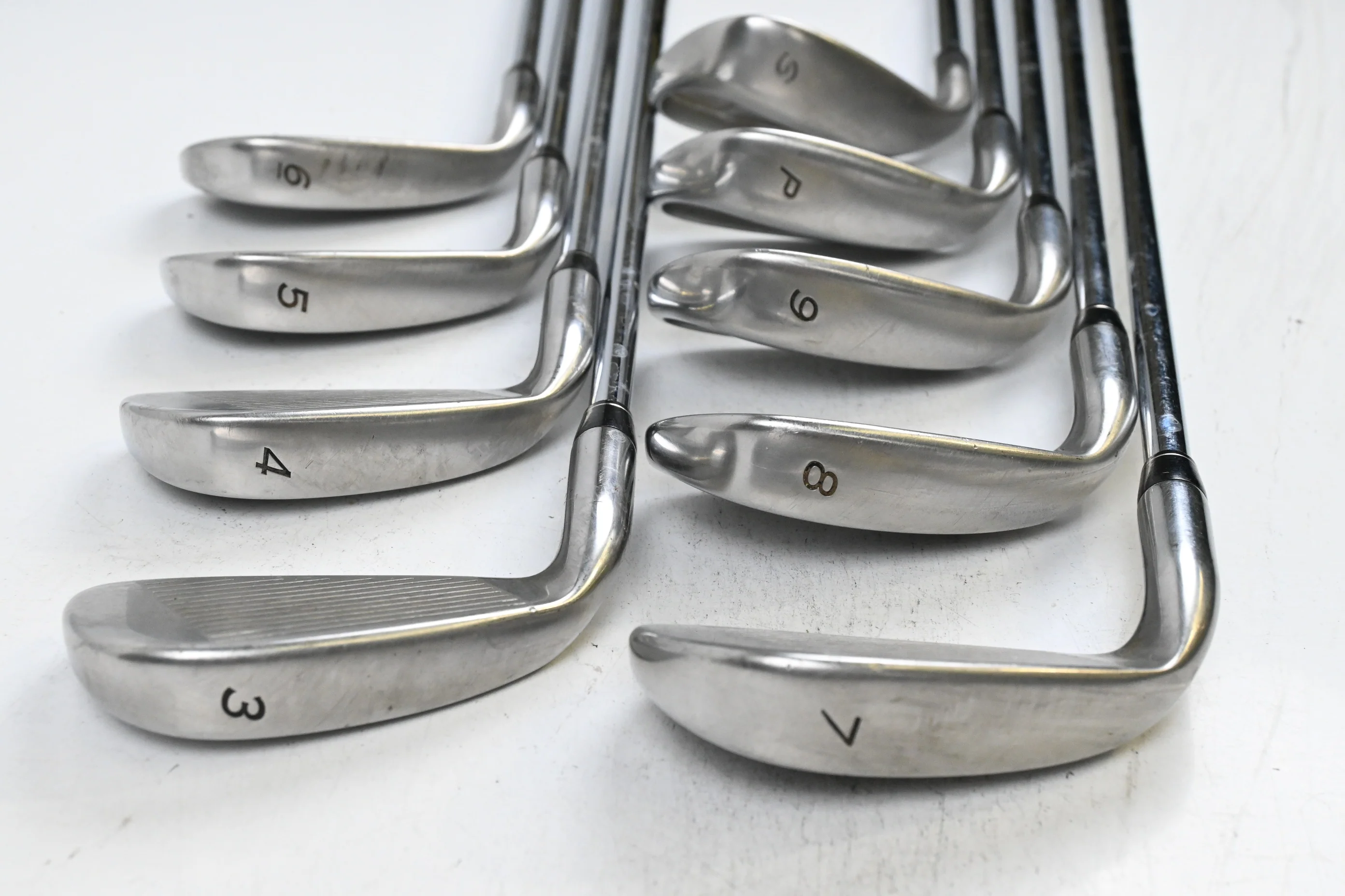 Taylormade RAC OS Irons / 3-PW+SW / Regular Flex Precision Light Metal Shafts - Image 4