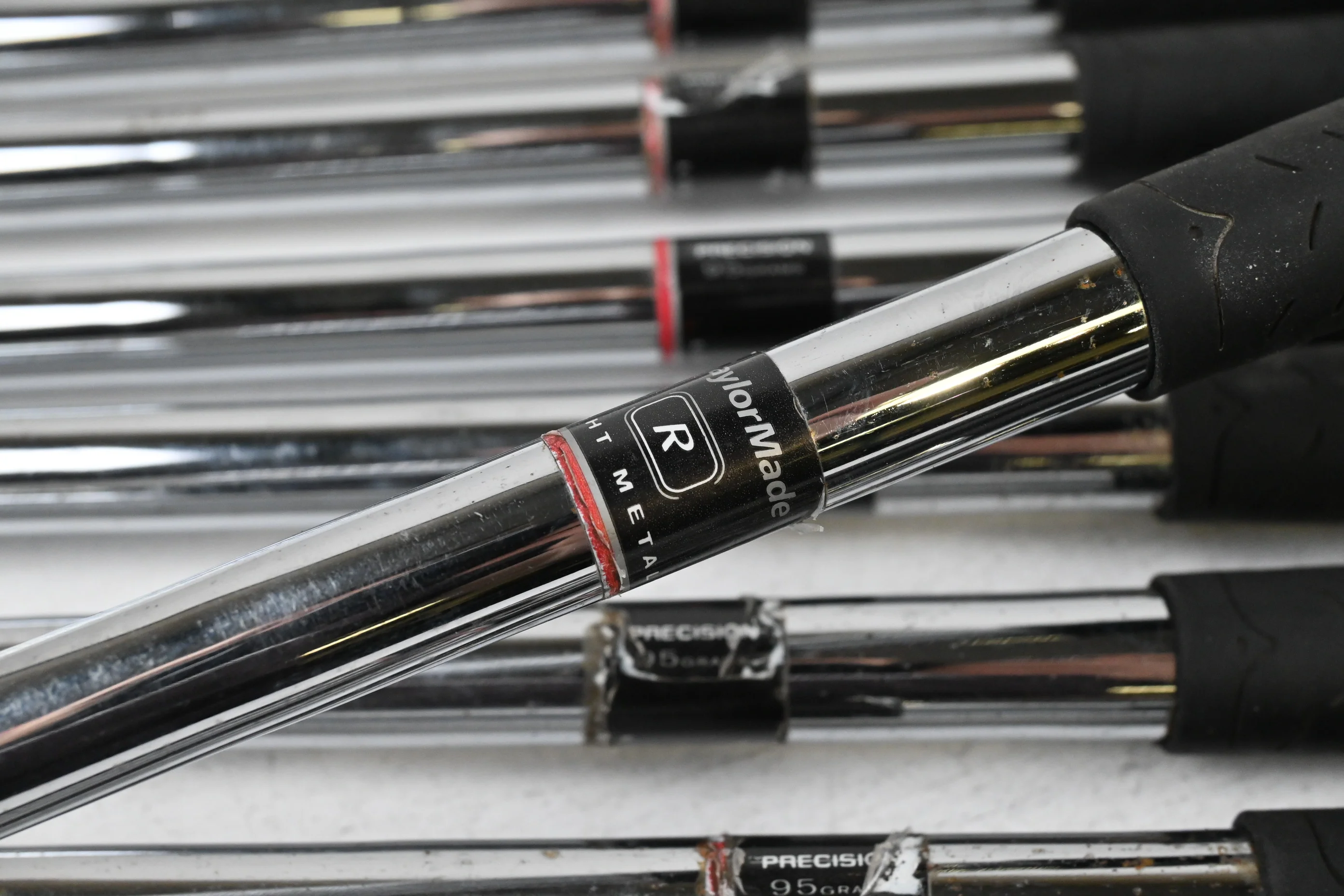 Taylormade RAC OS Irons / 3-PW+SW / Regular Flex Precision Light Metal Shafts - Image 5