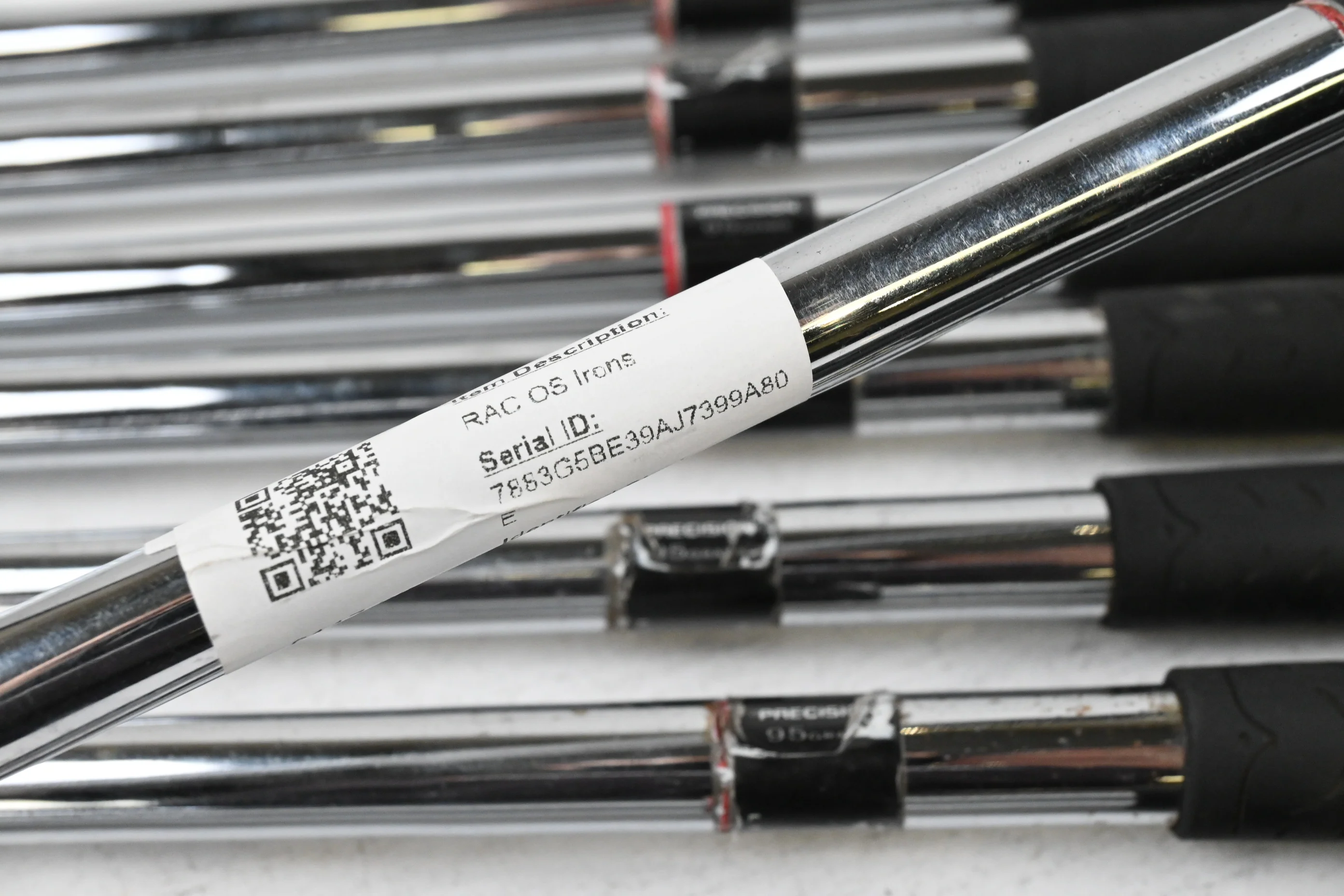Taylormade RAC OS Irons / 3-PW+SW / Regular Flex Precision Light Metal Shafts - Image 6