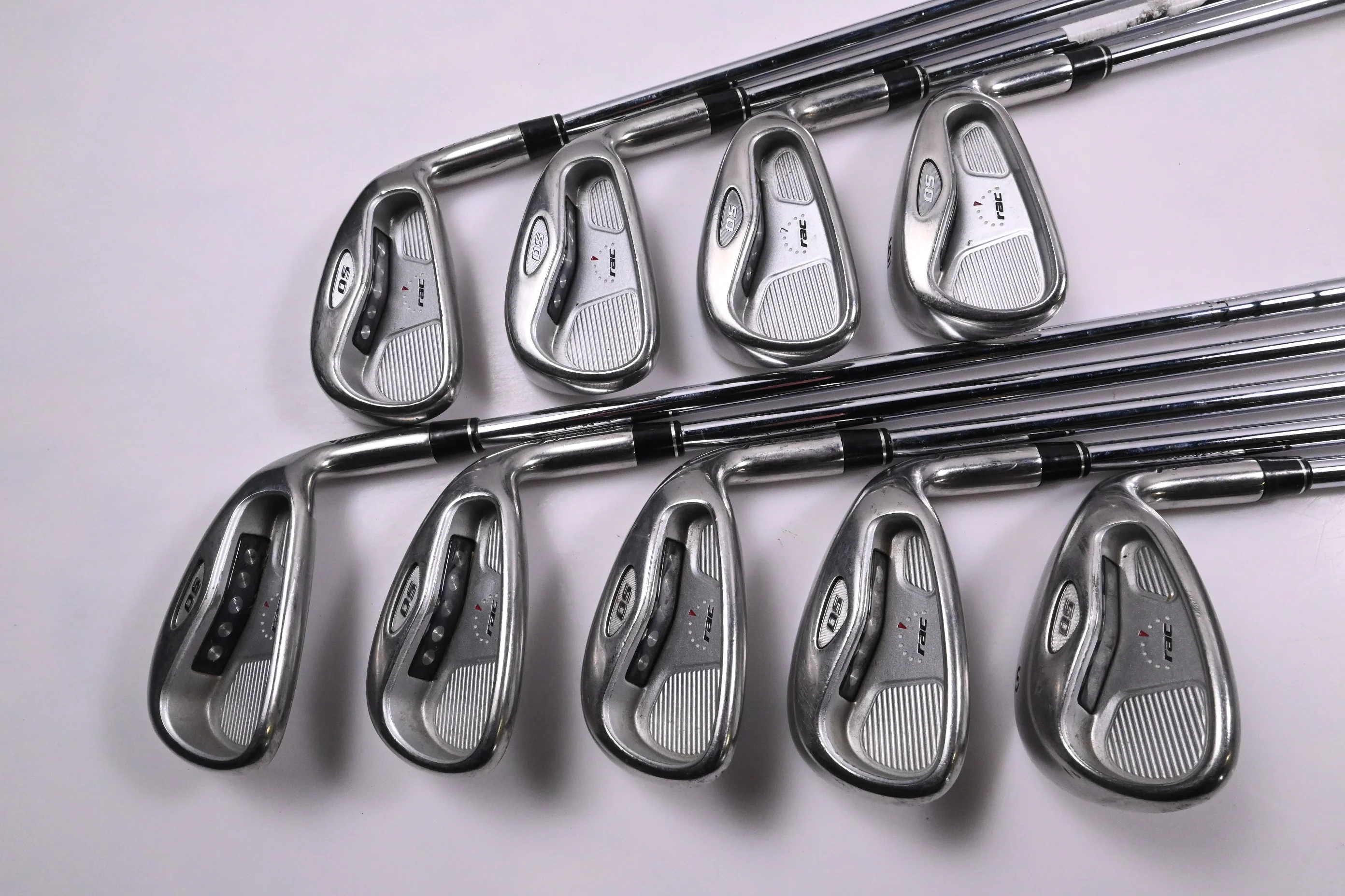Taylormade RAC OS Irons / 3-PW+SW / Regular Flex Taylormade Shafts - Image 2