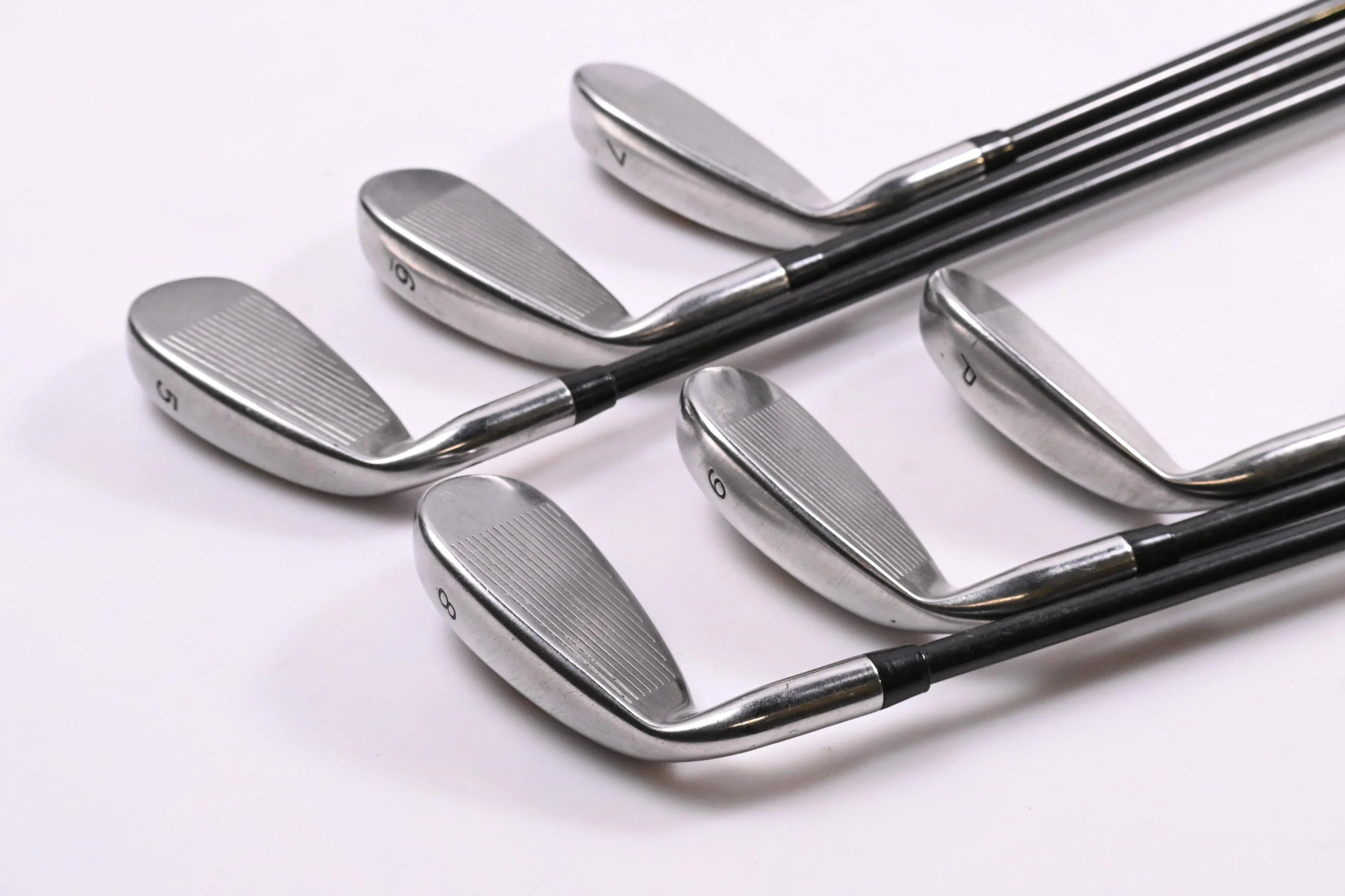 Taylormade RAC OS Irons / 5-PW / Stiff Flex Graman Shafts - Image 4