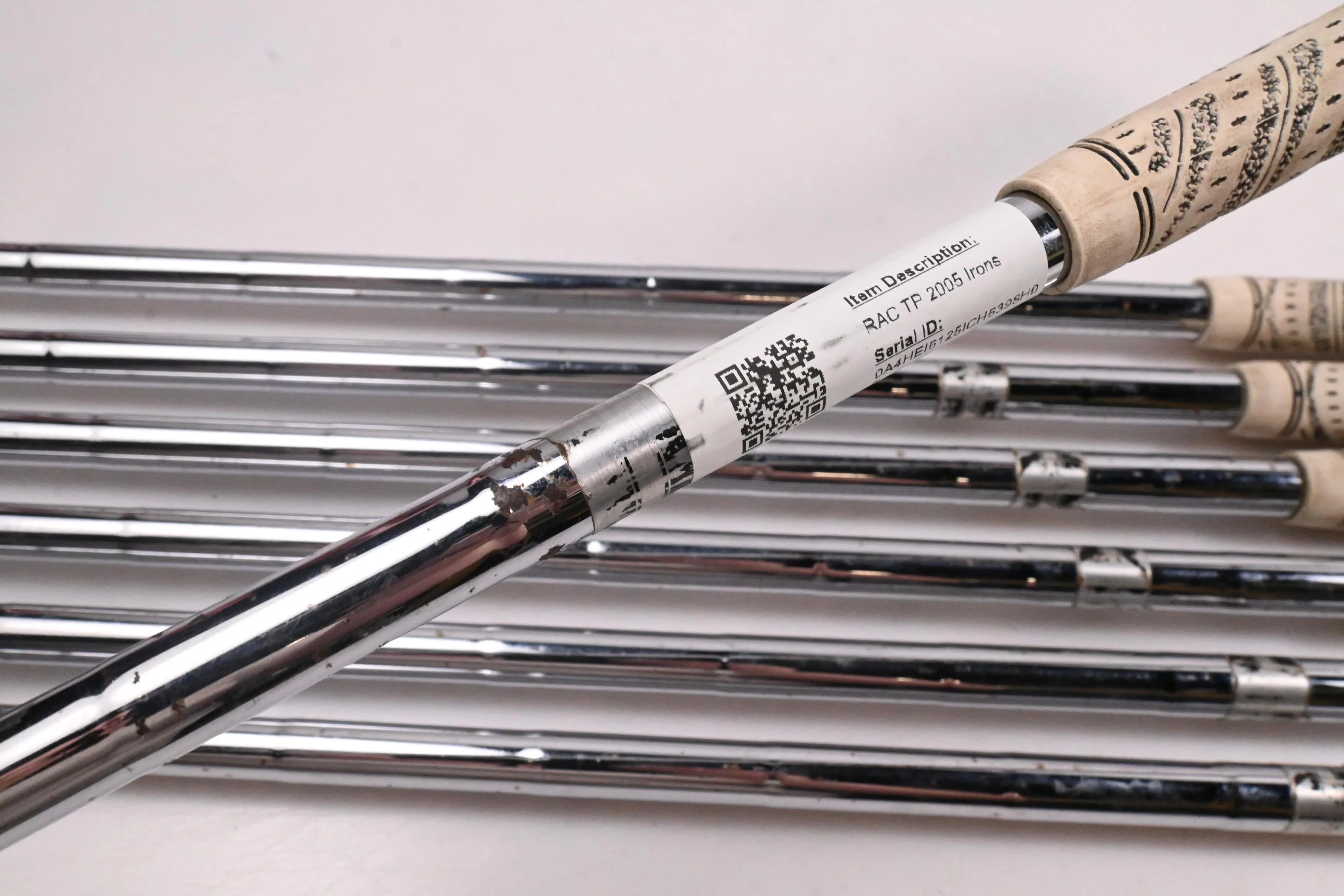 Taylormade RAC TP 2005 Irons / 4-PW / Stiff Flex Dynamic Gold Shafts - Image 7