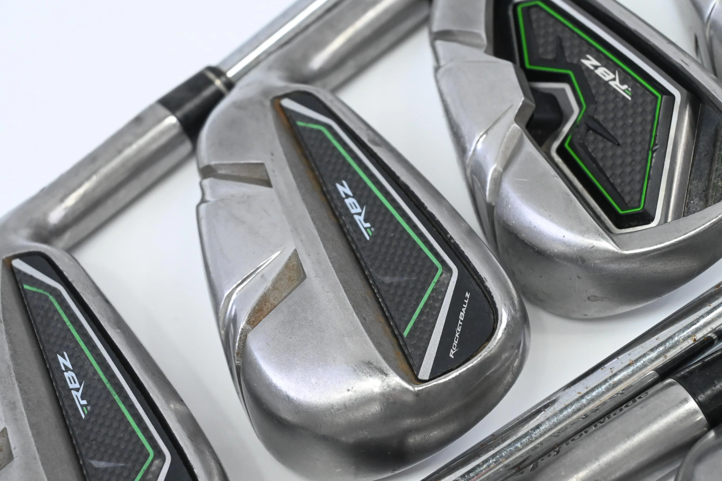 Taylormade RBZ Irons / 4-PW+AW+SW / Stiff Flex Taylormade RBZ Shafts