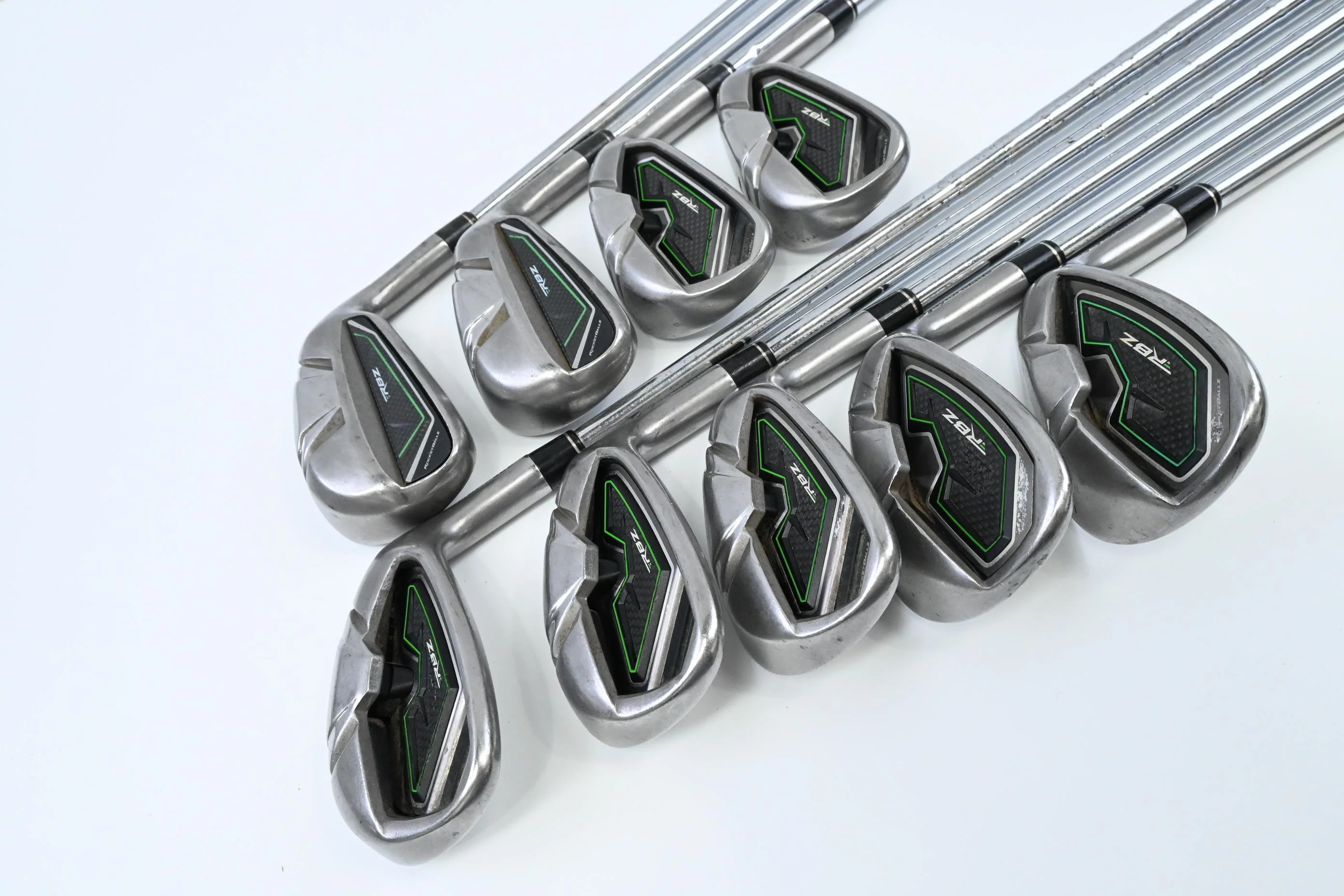 Taylormade RBZ Irons / 4-PW+AW+SW / Stiff Flex Taylormade RBZ Shafts - Image 2