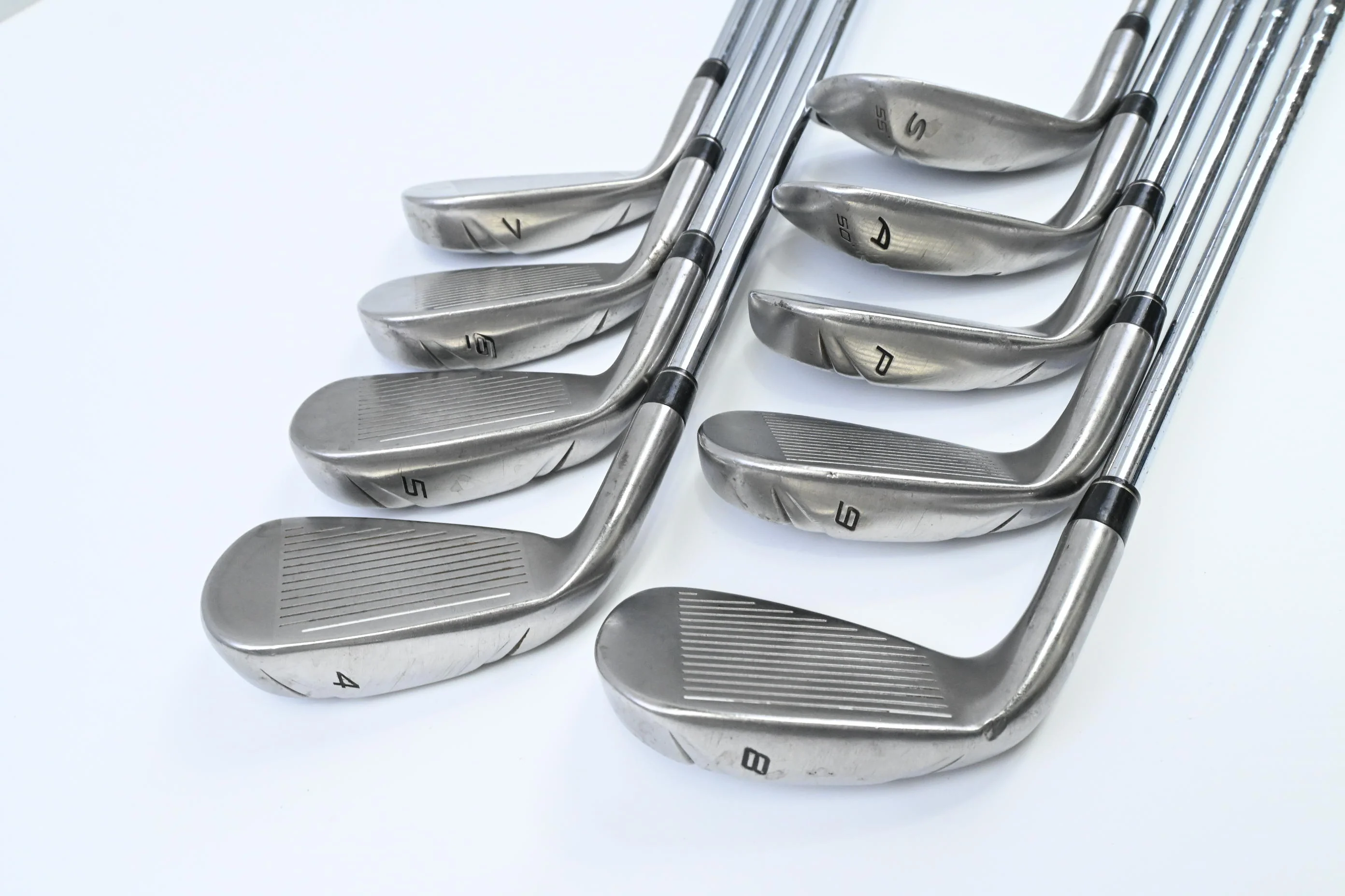 Taylormade RBZ Irons / 4-PW+AW+SW / Stiff Flex Taylormade RBZ Shafts - Image 4