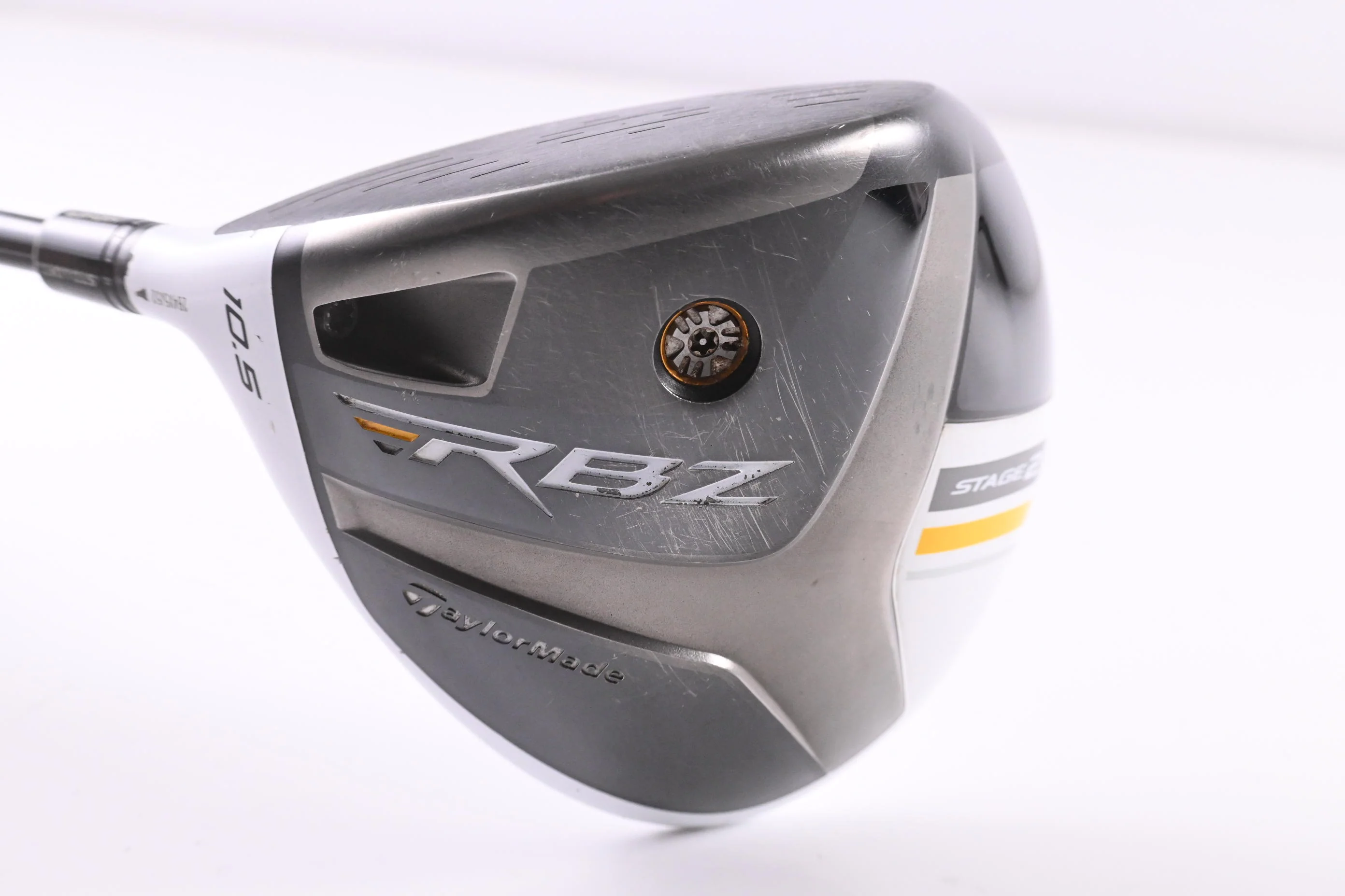 Left Hand Taylormade RBZ Stage 2 Driver / 10.5 Degree / Stiff Flex Kuro Kage 60 - Image 2