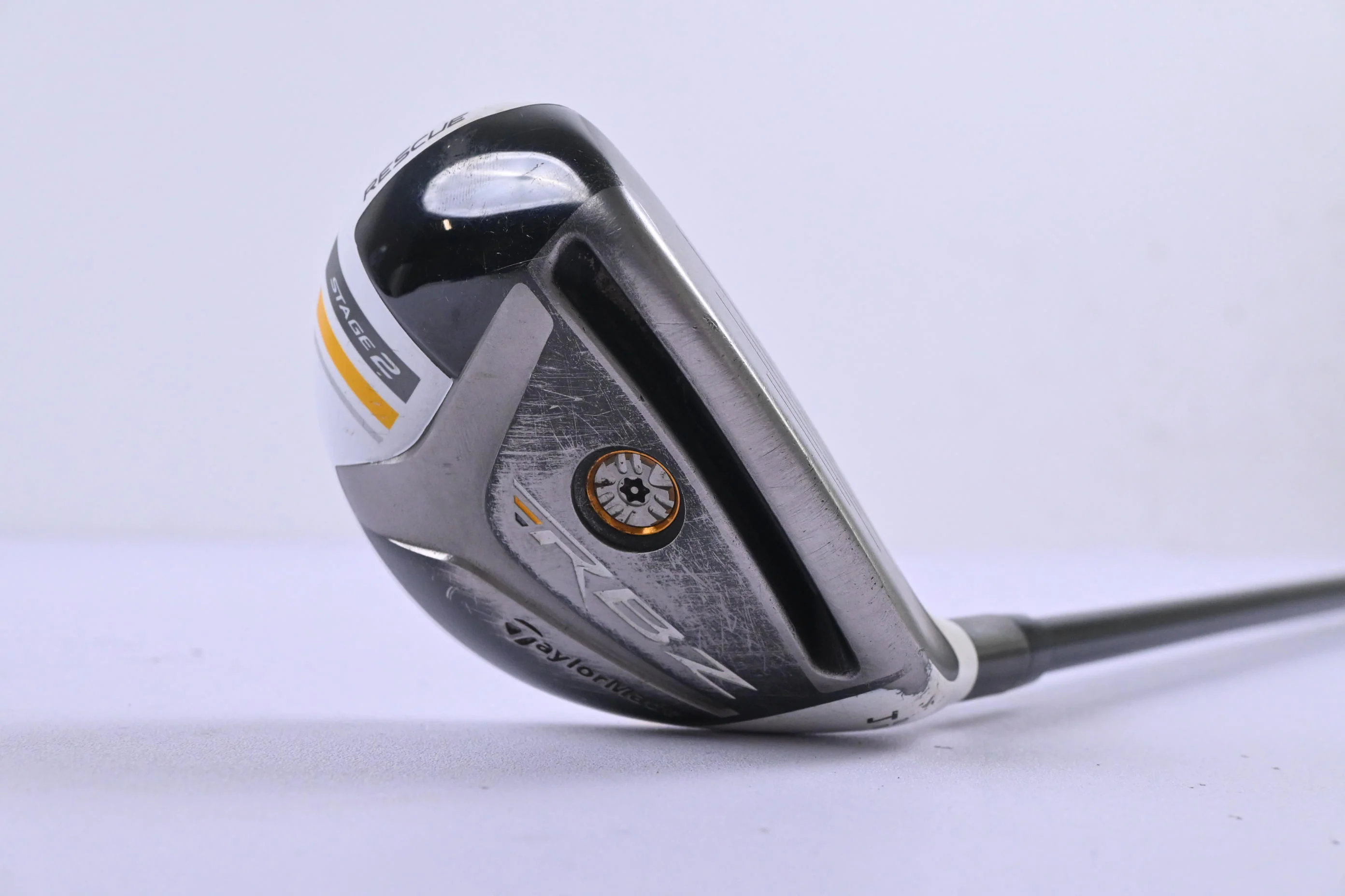 Taylormade RBZ Stage 2 #4 Hybrid / 22 Degree / Regular Flex Rocket Fuel 65 Shaft