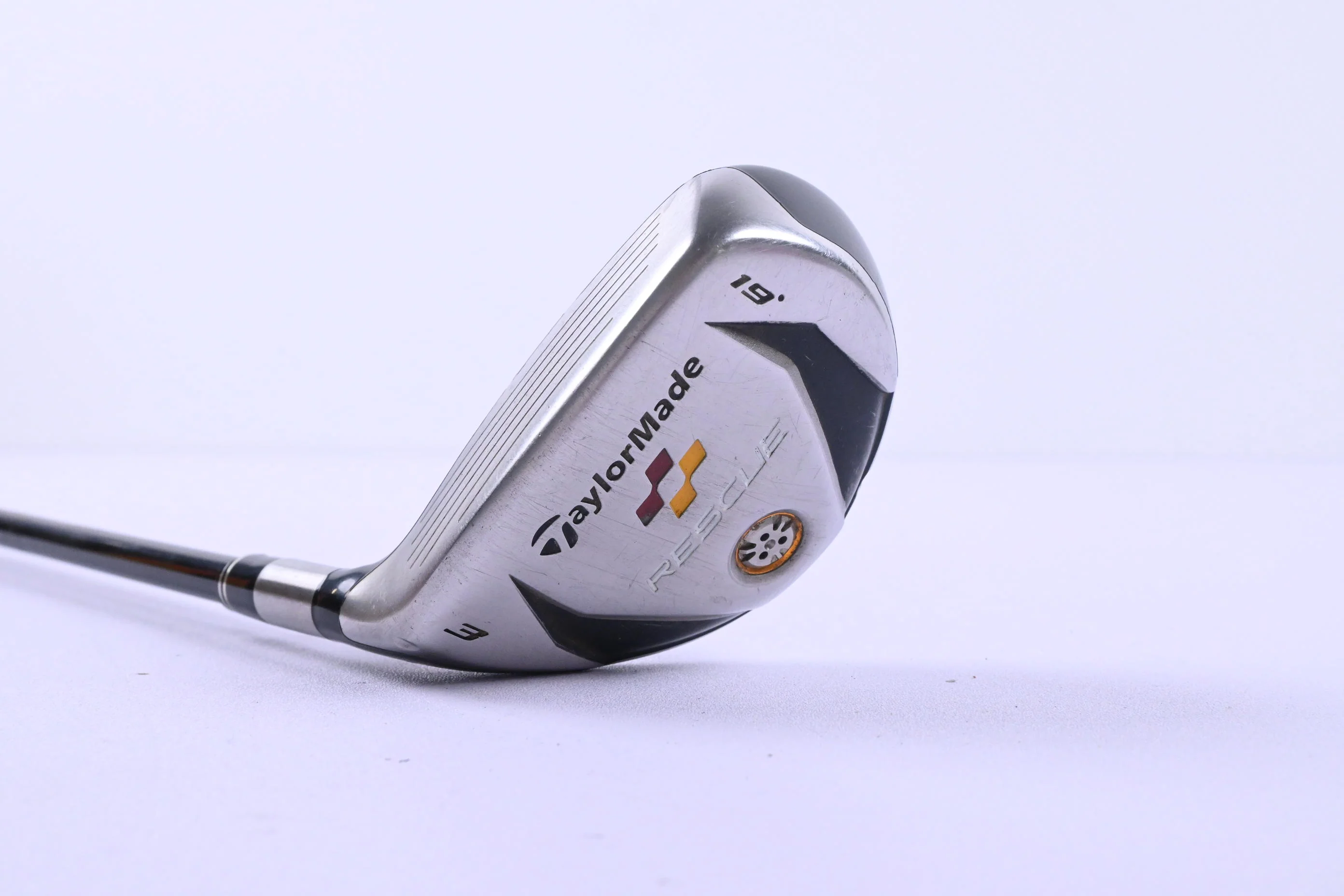 Left Hand Taylormade Rescue 2009 #3 Hybrid / 19 Degree / Stiff Flex Aldila REAX