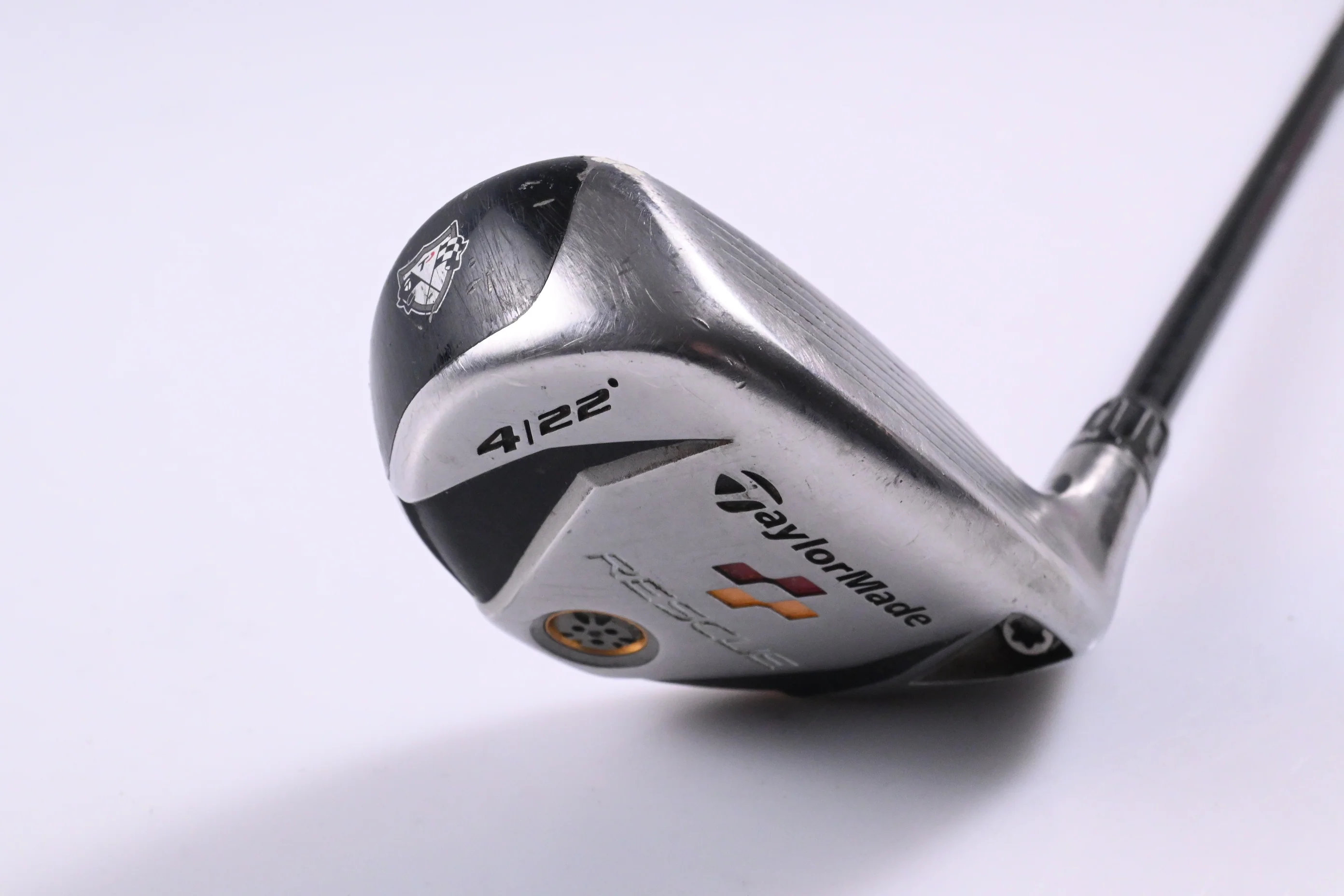 Taylormade Rescue 2009 #4 Hybrid / 22 Degree / Stiff Flex VooDoo VS8 Shaft