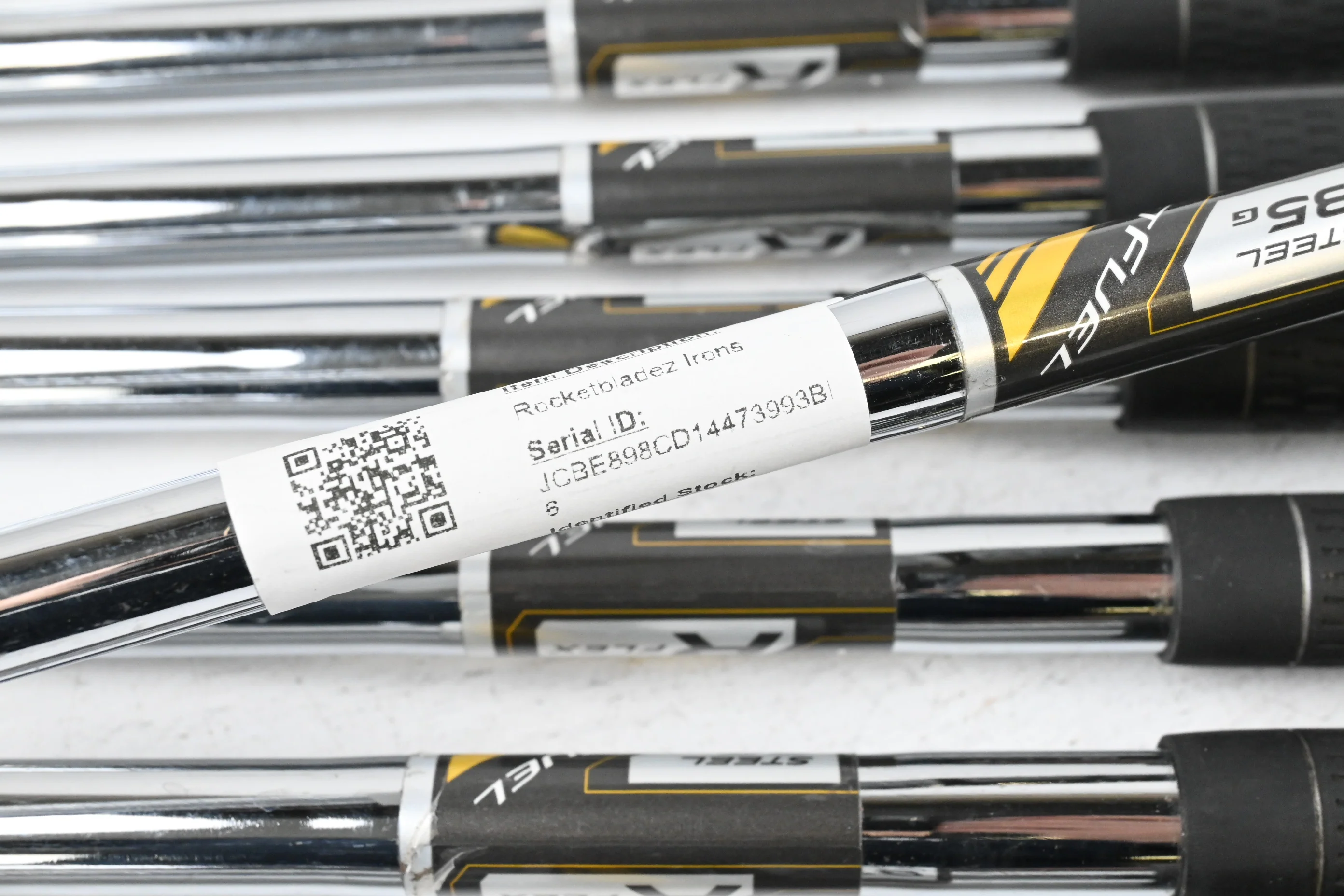 Taylormade Rocketbladez Irons / 4-PW+SW / Regular Flex Rocketfuel 85 Shafts - Image 6