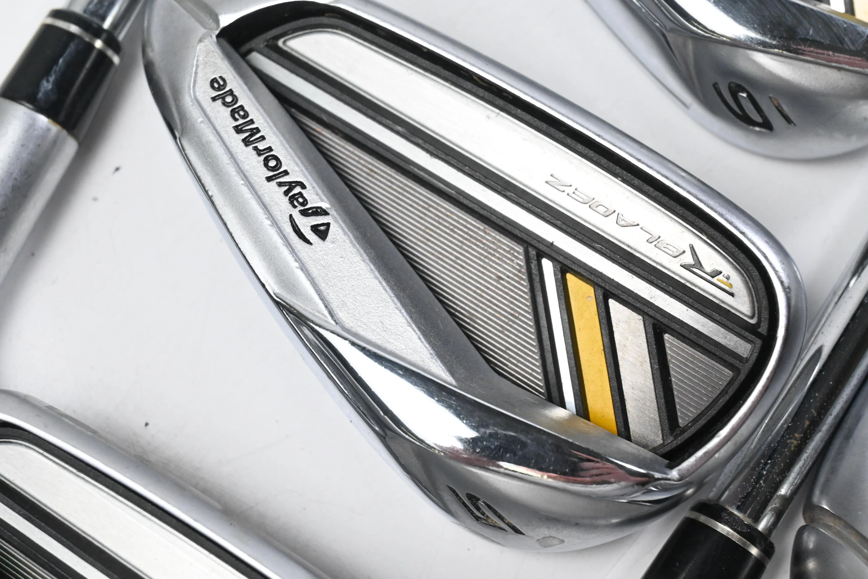 Taylormade Rocketbladez Irons / 4-PW+SW / Regular Flex Rocketfuel 85 Shafts