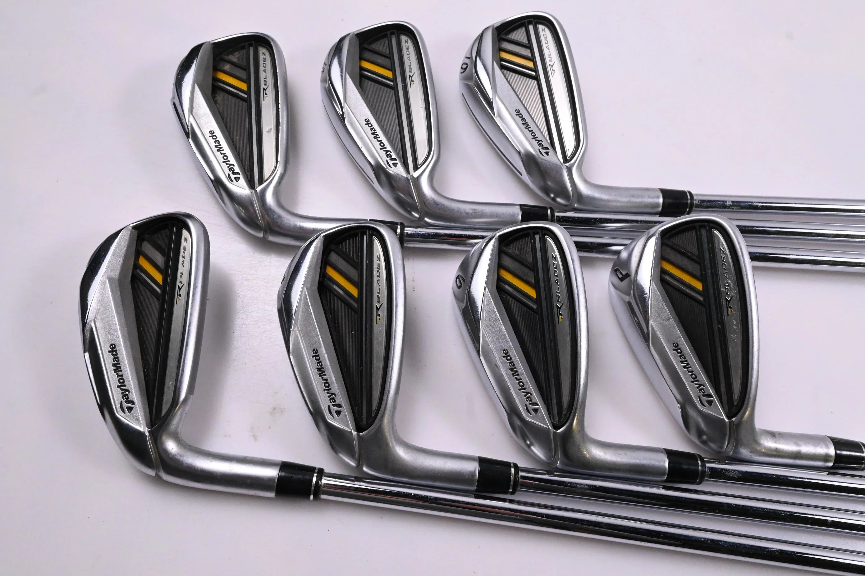Left Hand Taylormade Rocketbladez Irons / 4-PW / Regular Flex RocketFuel 85 - Image 2