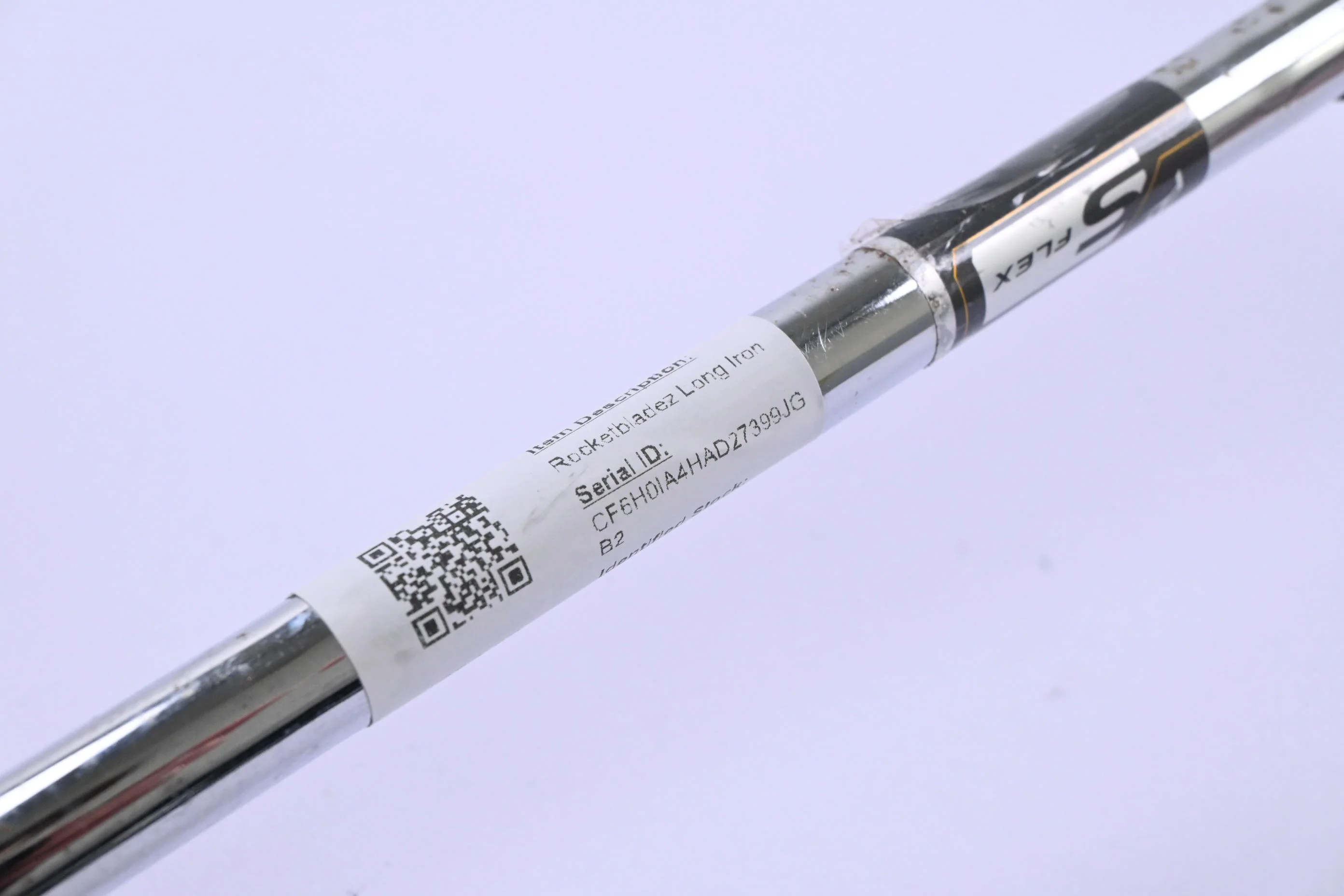 Taylormade Rocketbladez #4 Iron / 20 Degree / Stiff Flex Rocketfuel 85 Shaft - Image 5