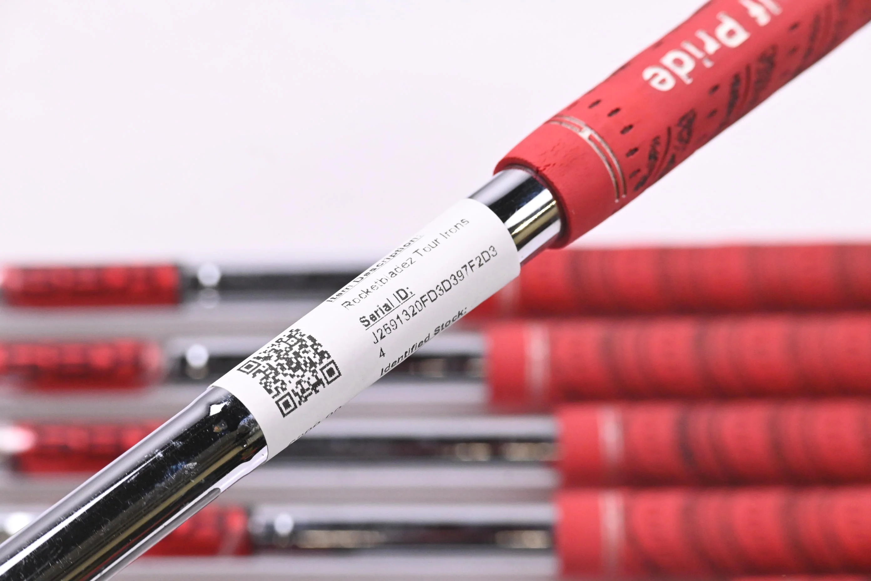 Taylormade Rocketbladez Tour Irons / 4-PW / Stiff Flex KBS Tour Shafts - Image 6