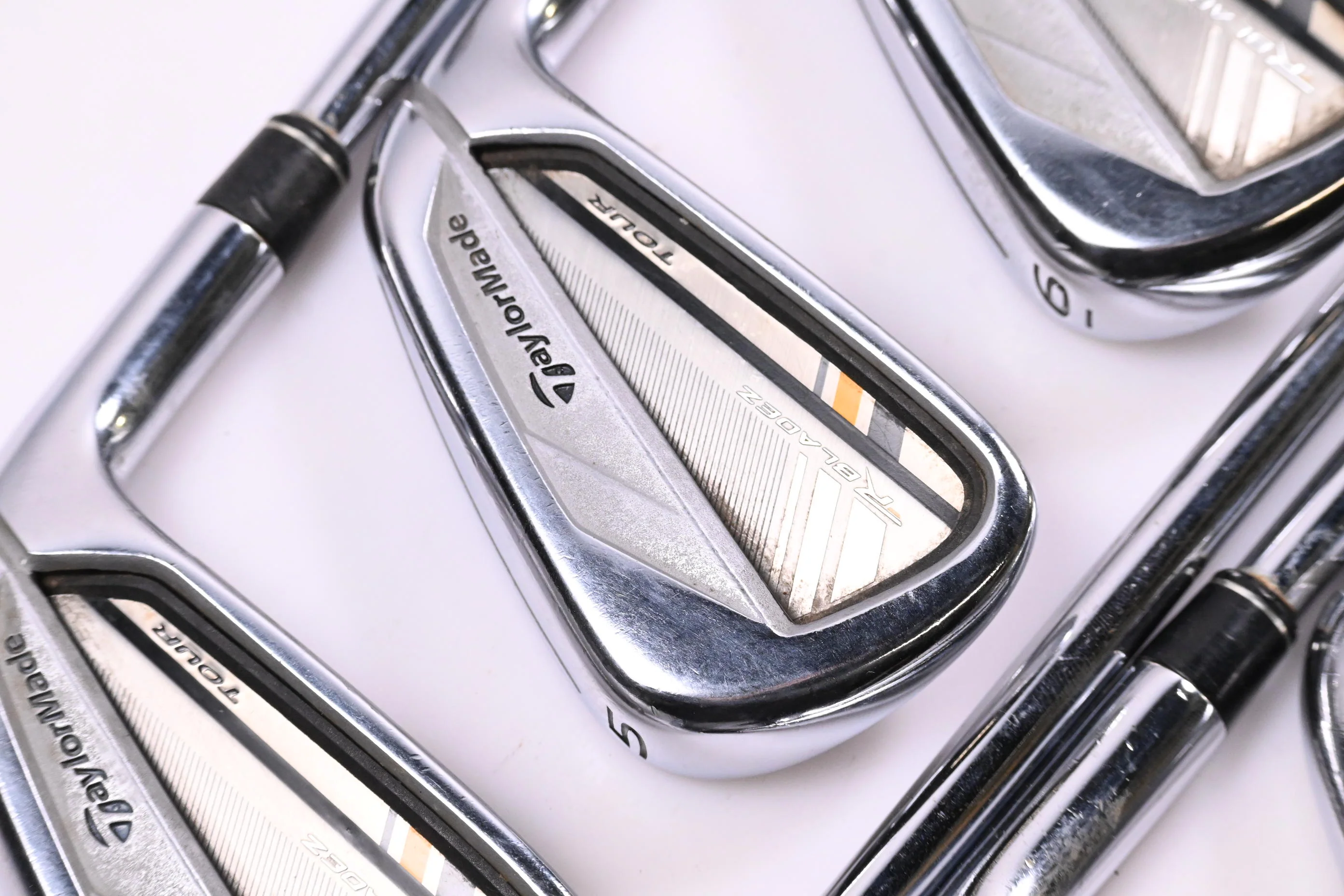 Taylormade Rocketbladez Tour Irons / 4-PW / Stiff Flex KBS Tour Shafts