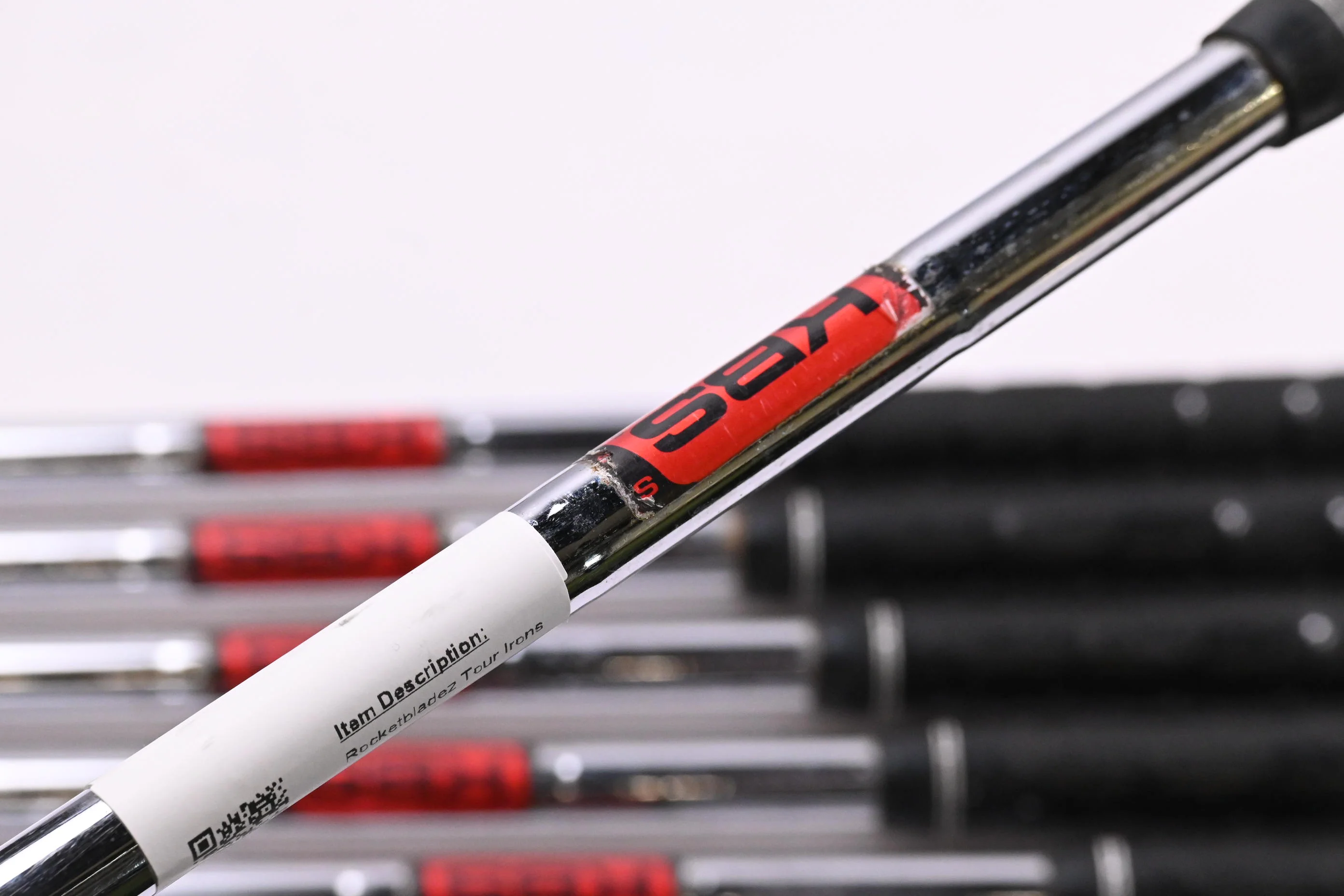 Taylormade Rocketbladez Tour Irons / 4-PW / Stiff Flex KBS Tour Shafts - Image 5