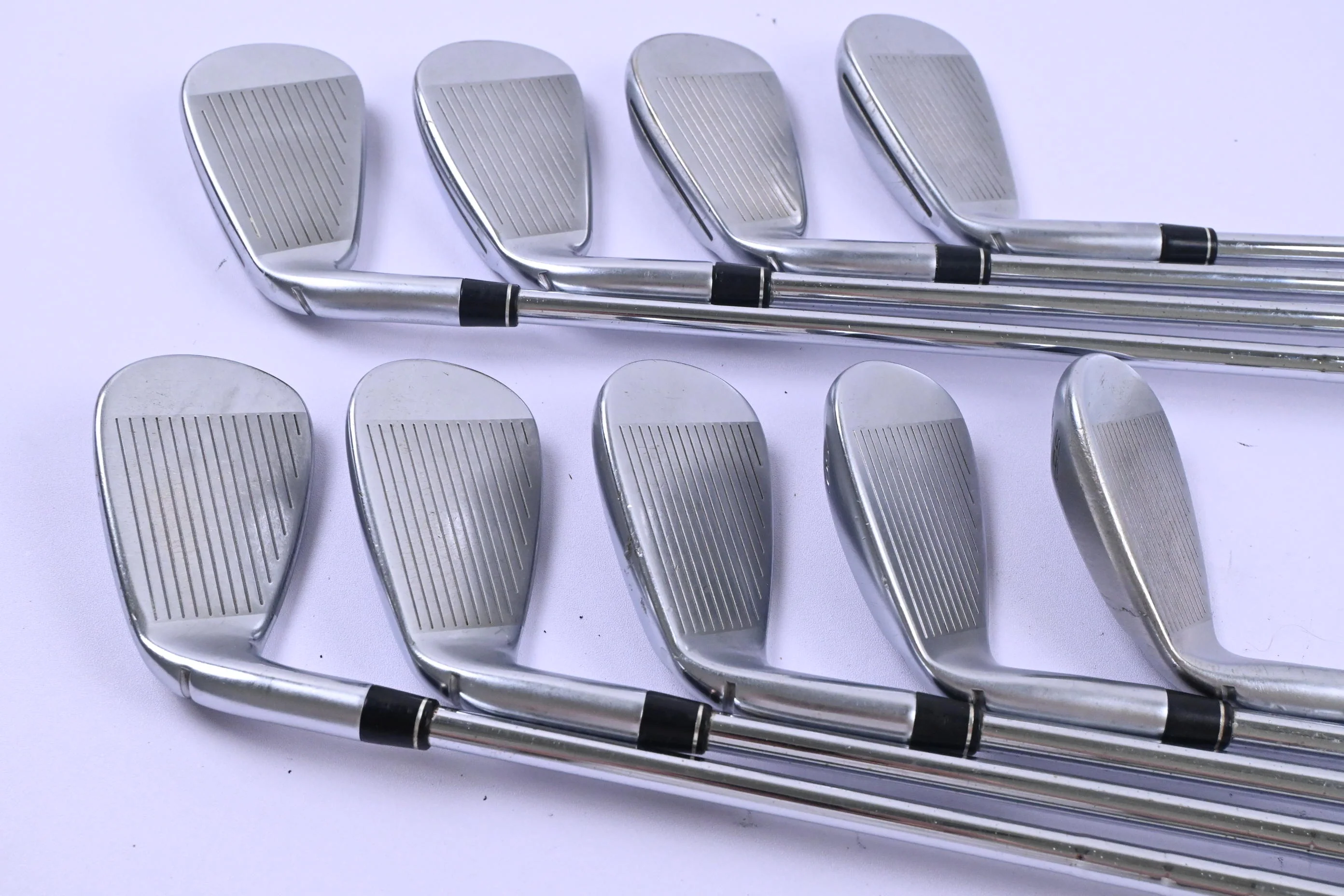 Taylormade Rocketbladez Irons / 4-PW+GW+SW / Stiff Flex Rocketfuel 85 Shafts - Image 3