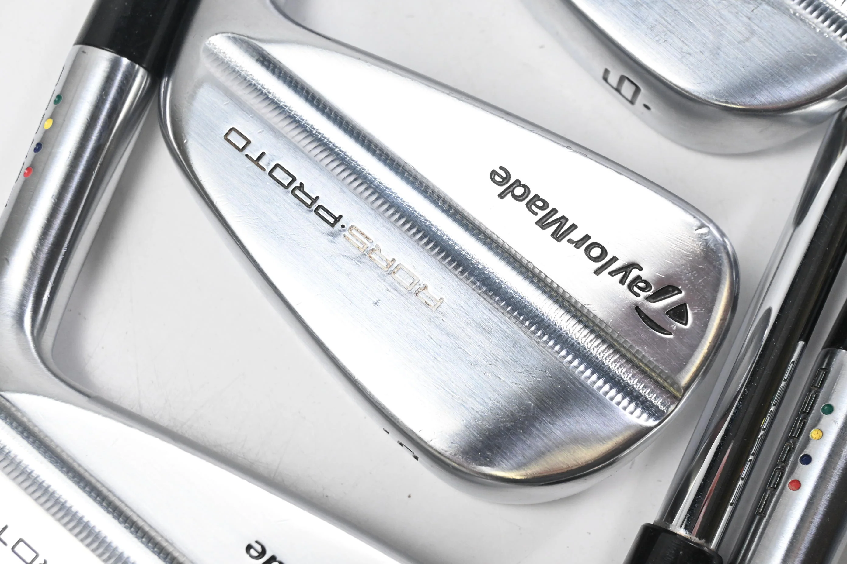 Taylormade RORS.PROTO Irons / 4-PW / Stiff Flex Project X Precision Rifle Shafts