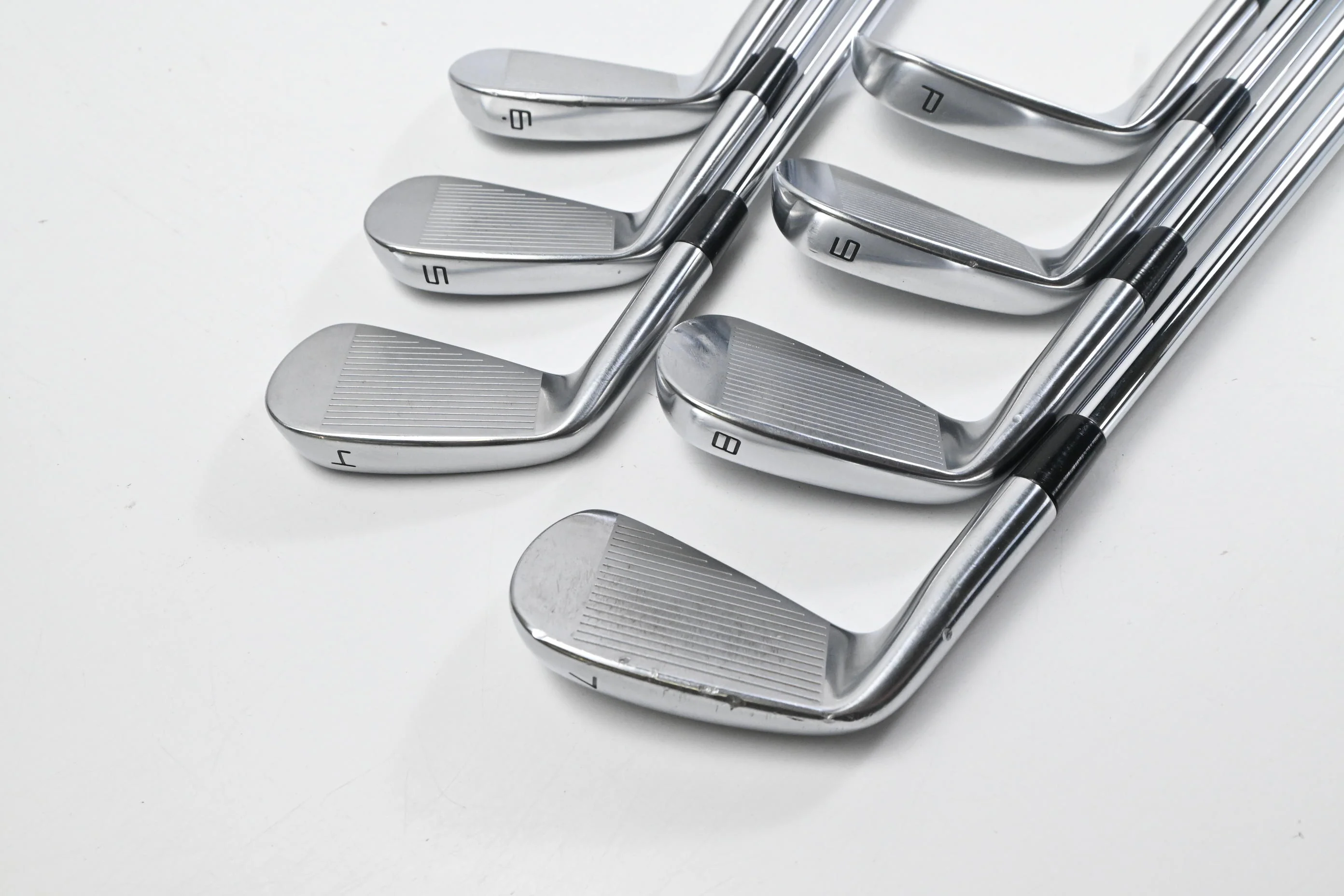 Taylormade RORS.PROTO Irons / 4-PW / Stiff Flex Project X Precision Rifle Shafts - Image 4
