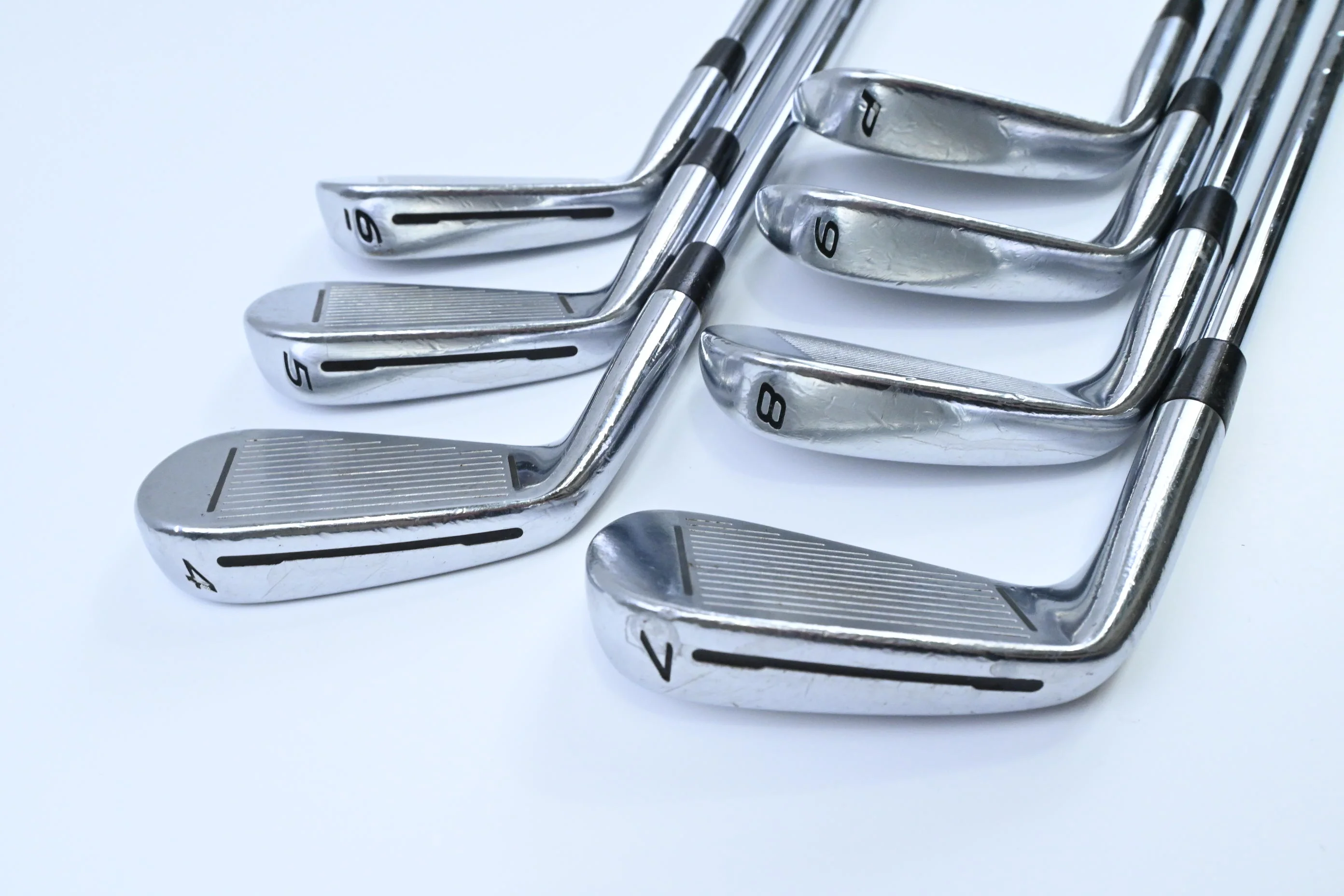 Taylormade RSi TP Irons / 4-PW / Stiff Flex KBS Tour Shafts - Image 4