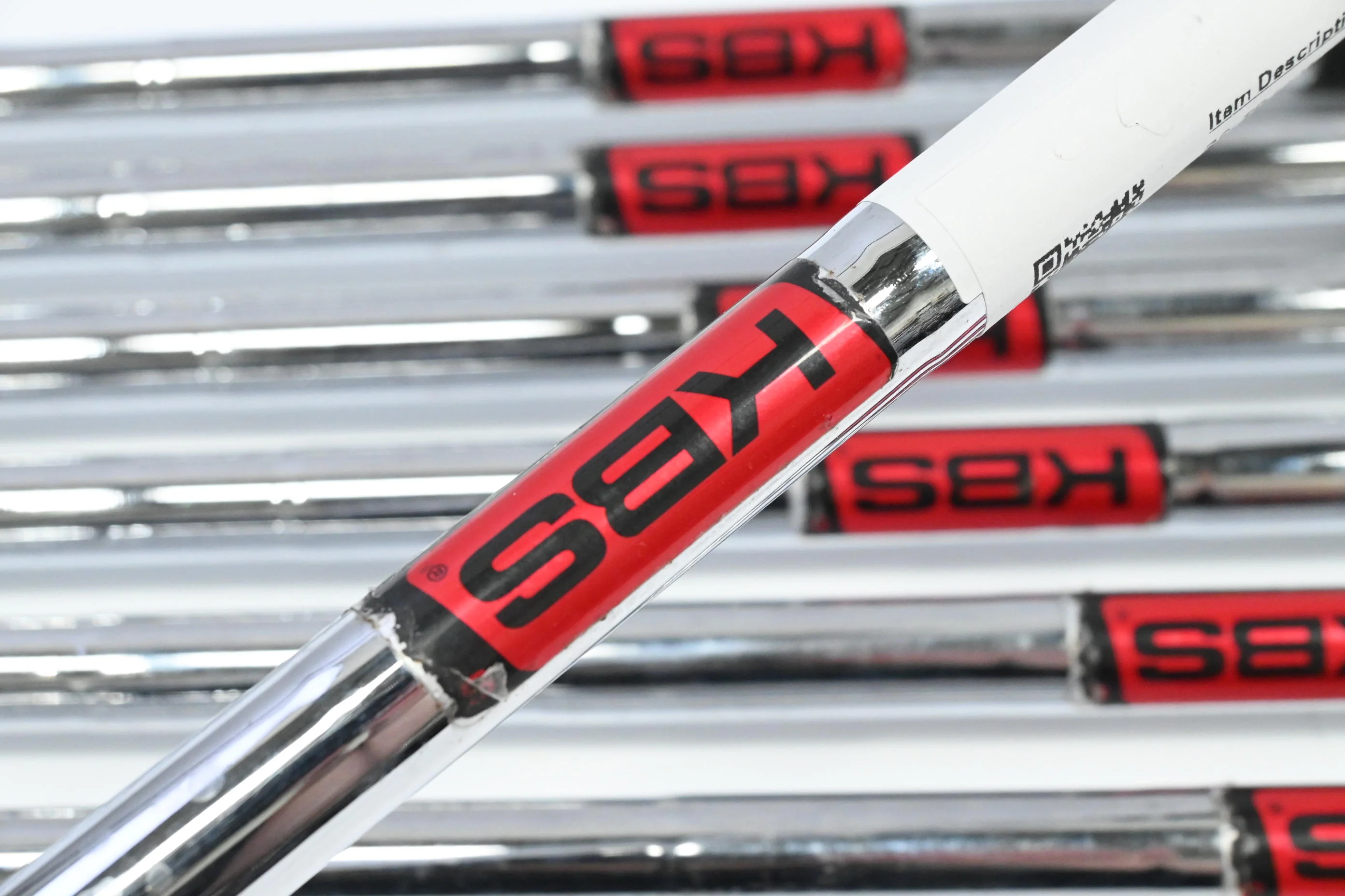 Taylormade RSi TP Irons / 4-PW / Stiff Flex KBS Tour Shafts - Image 5