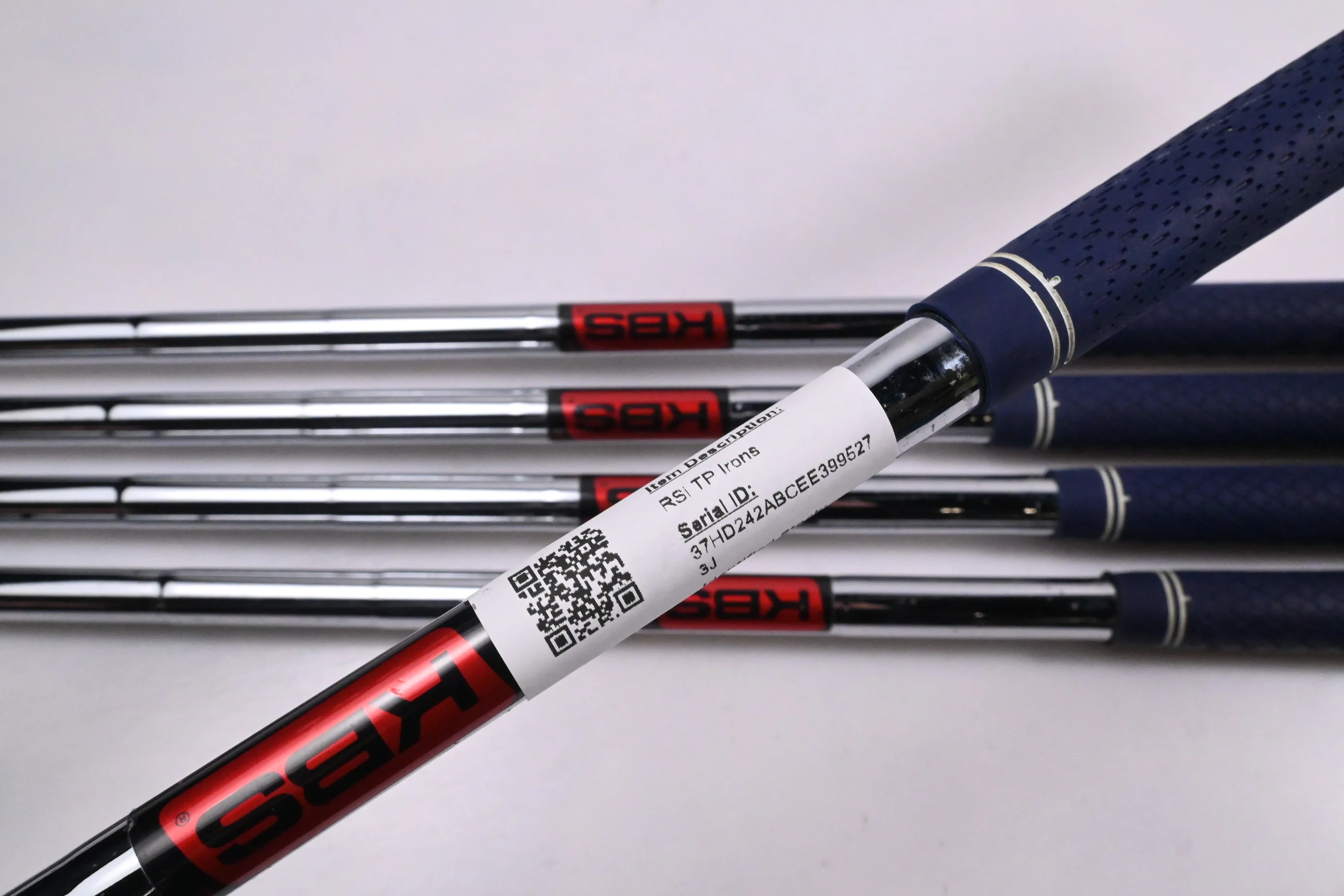 Taylormade RSi TP Irons / 6-PW / Stiff Flex KBS Tour Shafts - Image 6