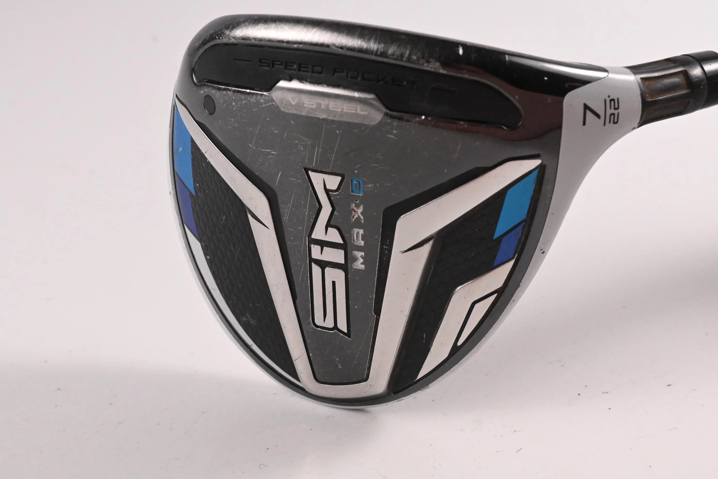 Taylormade SIM Max D #7 Wood / 22 Degree / Regular Flex UST Mamiya Helium 5 - Image 2