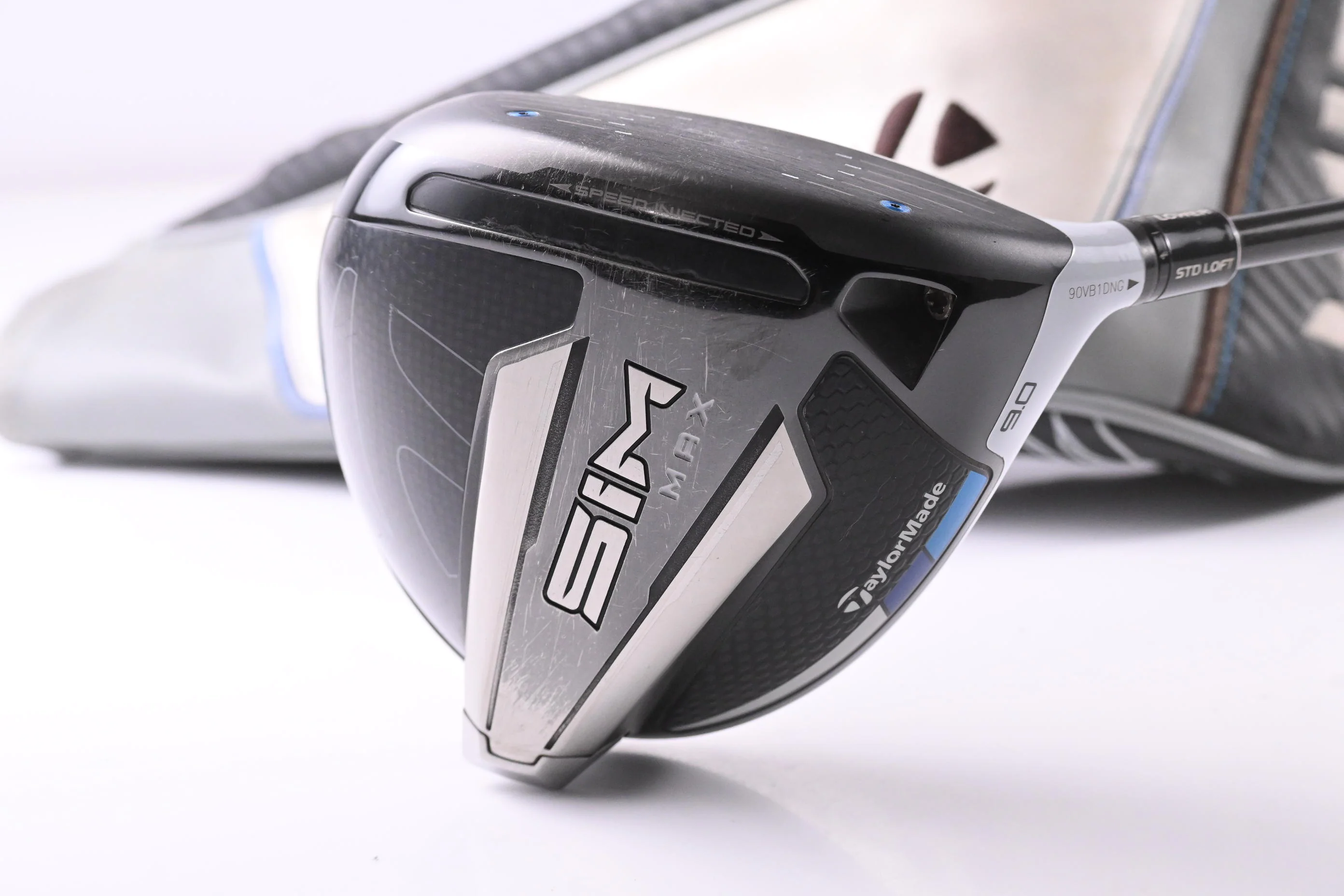 Taylormade SIM Max Driver / 9 Degree / Stiff Flex Graphite Design Tour AD GP-7 - Image 2