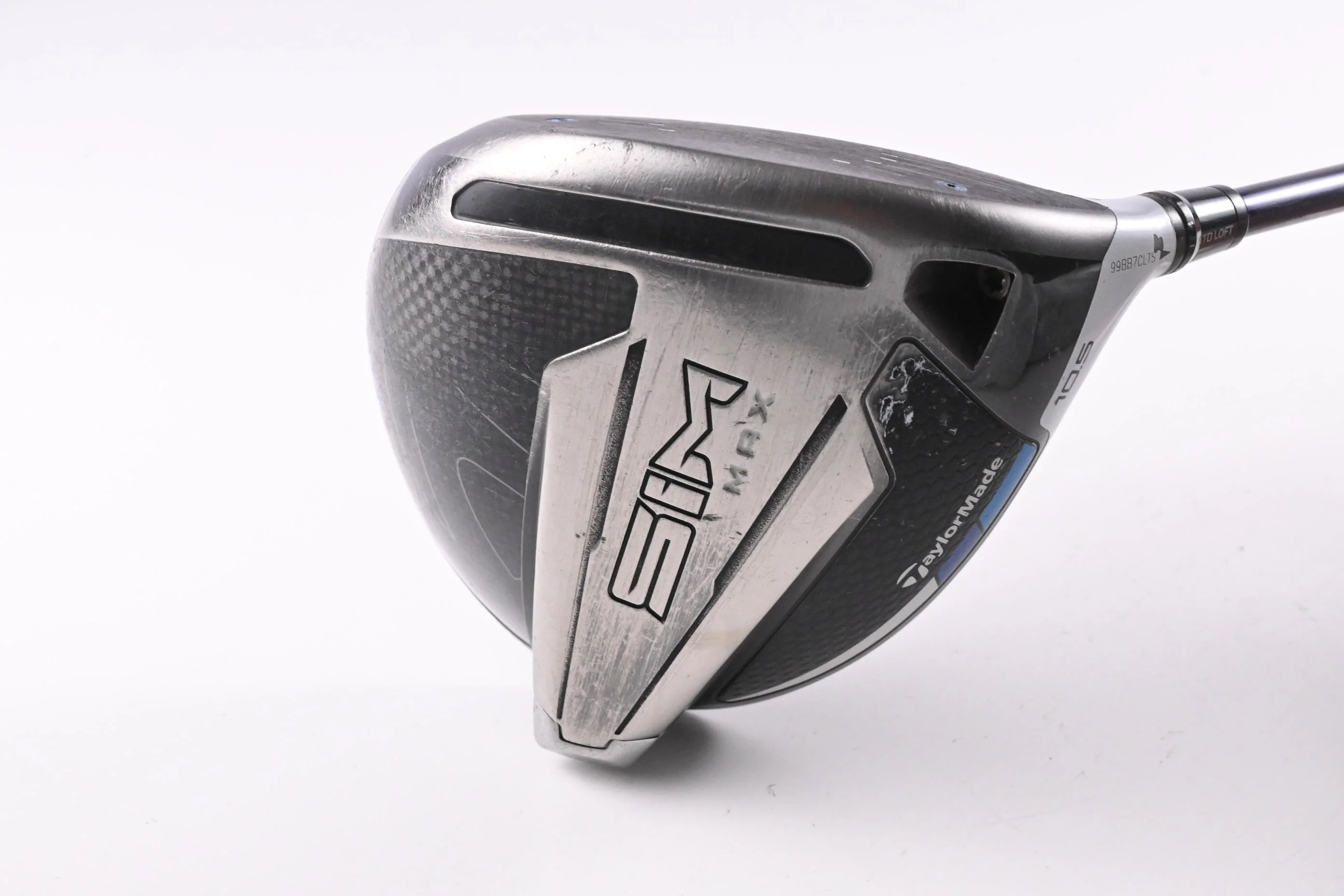 Taylormade SIM Max Driver / 10.5 Degree / Stiff Flex Fujikura Ventus Blue 6 - Image 2