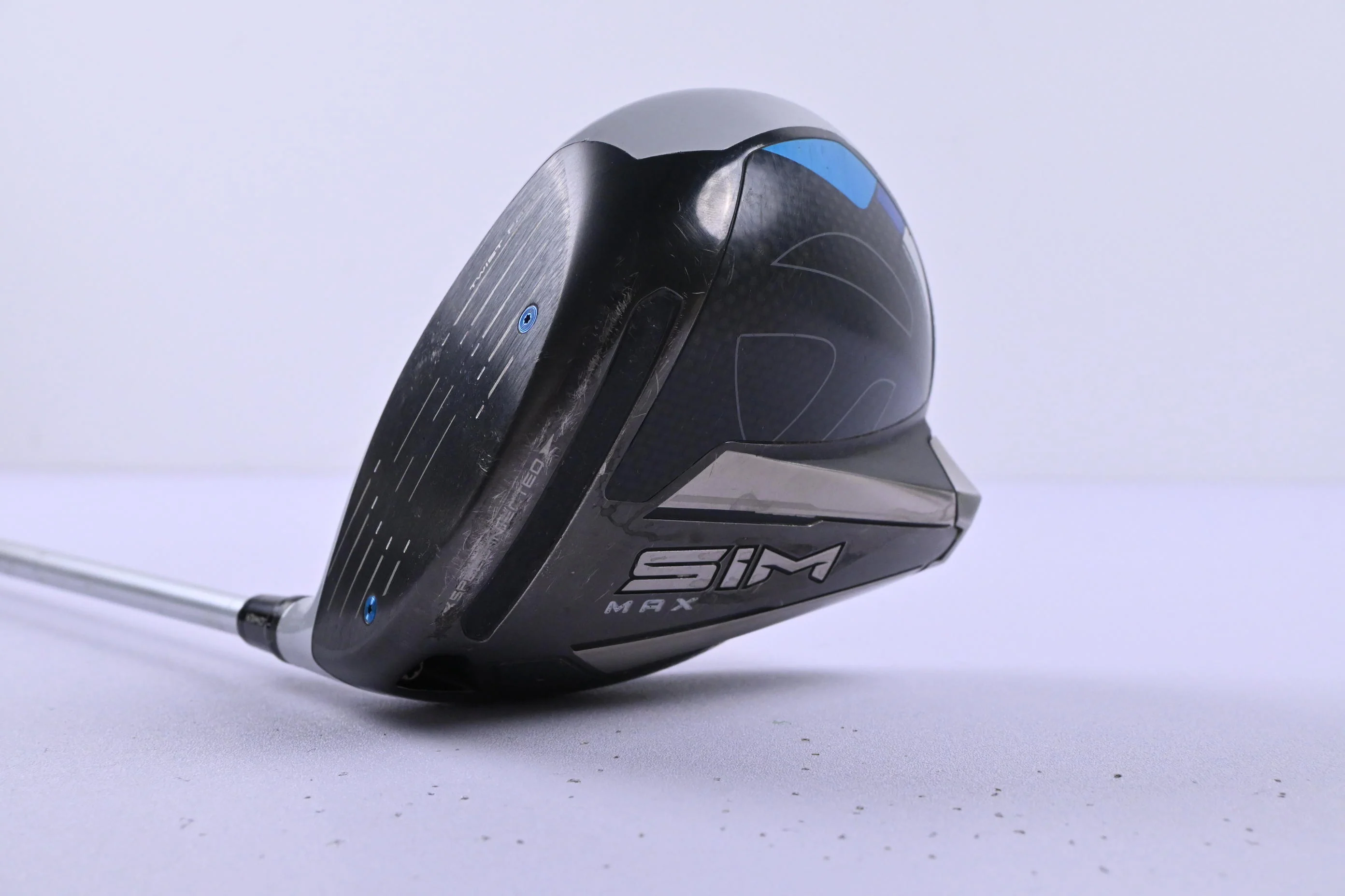 Left Hand Taylormade SIM Max Driver / 9 Degree / Stiff Flex Tensei CK Blue 50