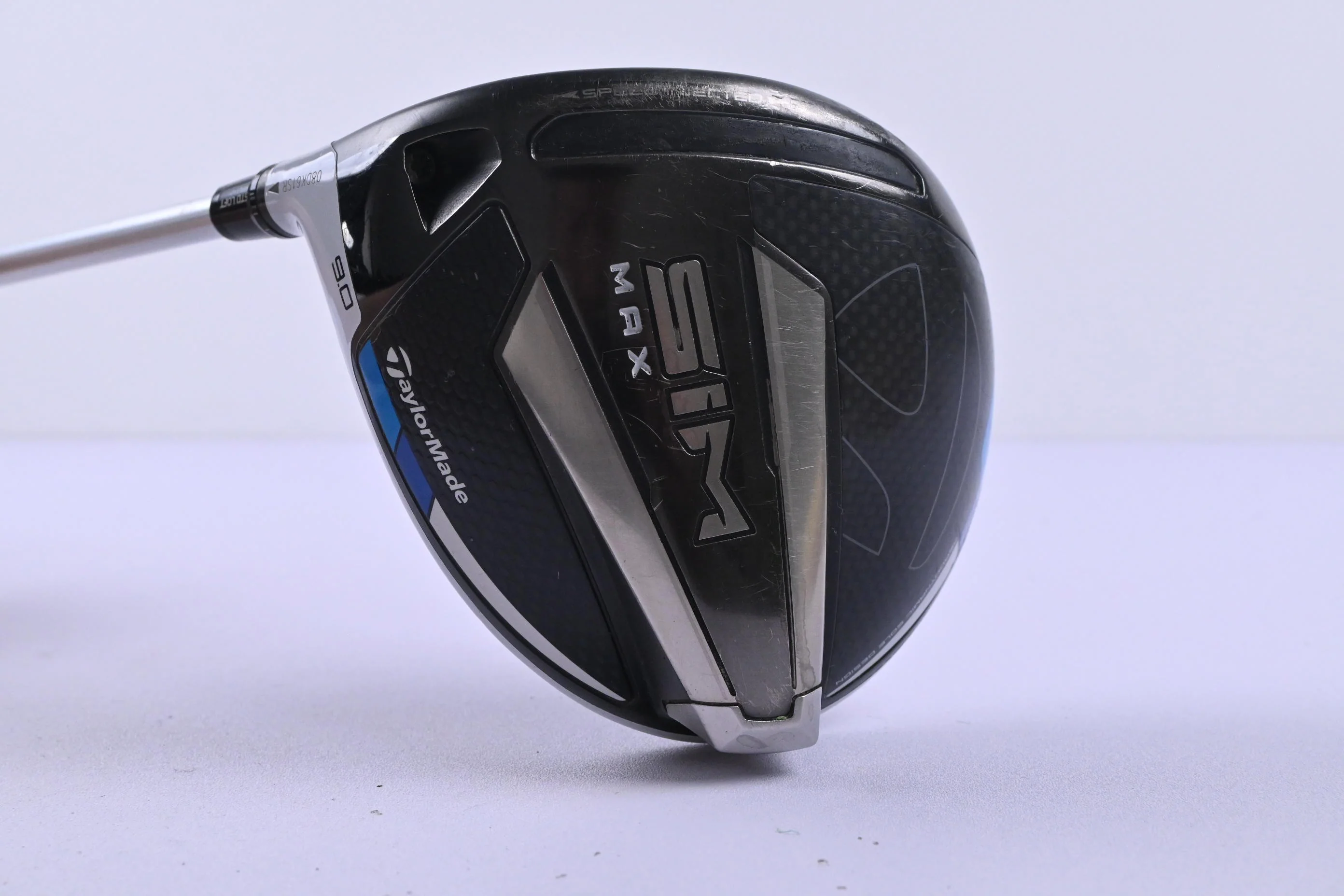 Left Hand Taylormade SIM Max Driver / 9 Degree / Stiff Flex Tensei CK Blue 50 - Image 2