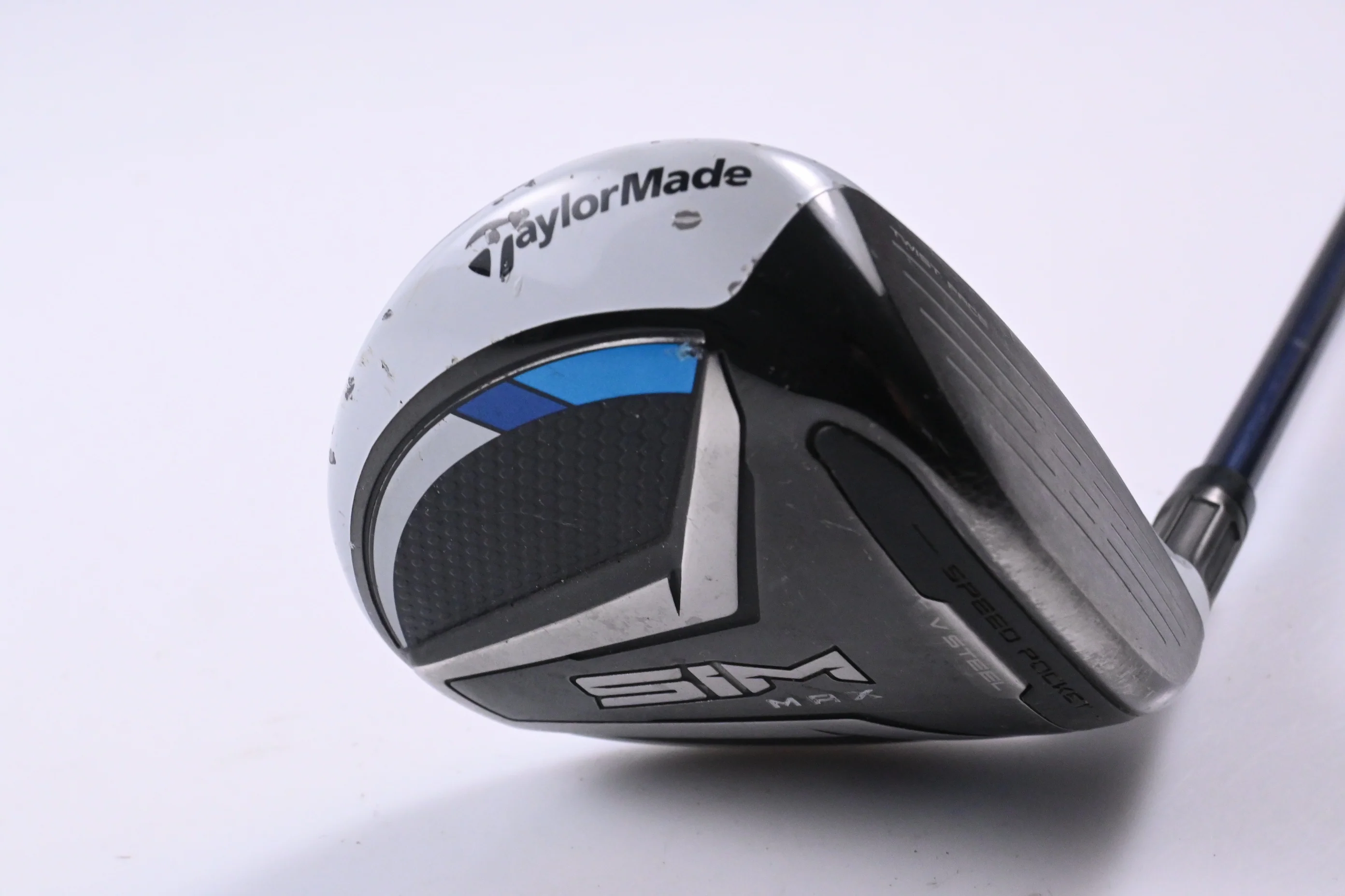 Taylormade SIM Max #3 Wood / 15 Degree / Stiff Flex Fujikura Ventus Blue 6 Shaft