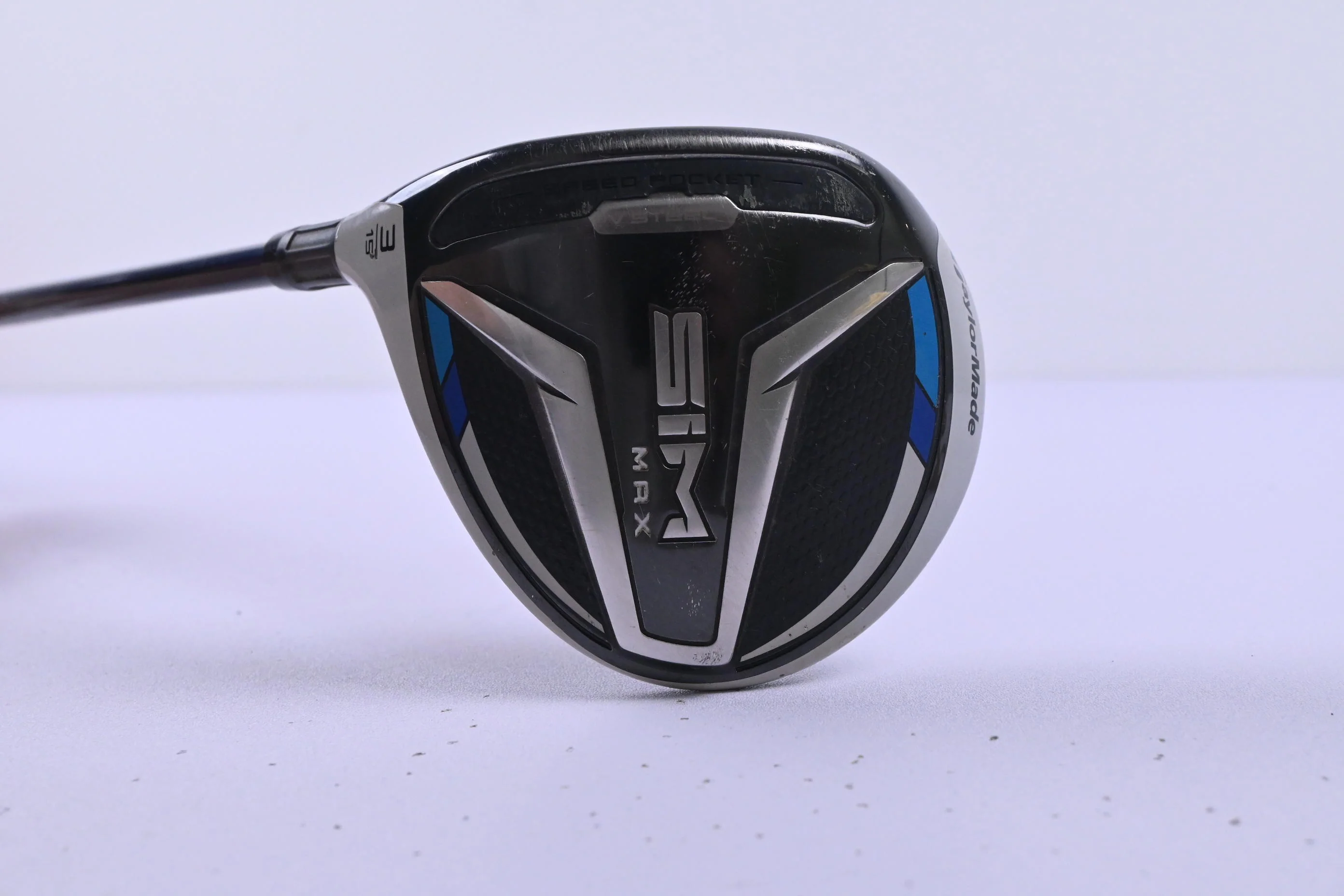 Left Hand Taylormade SIM Max #3 Wood / 15 Degree / Regular Flex Ventus Blue 6 - Image 2