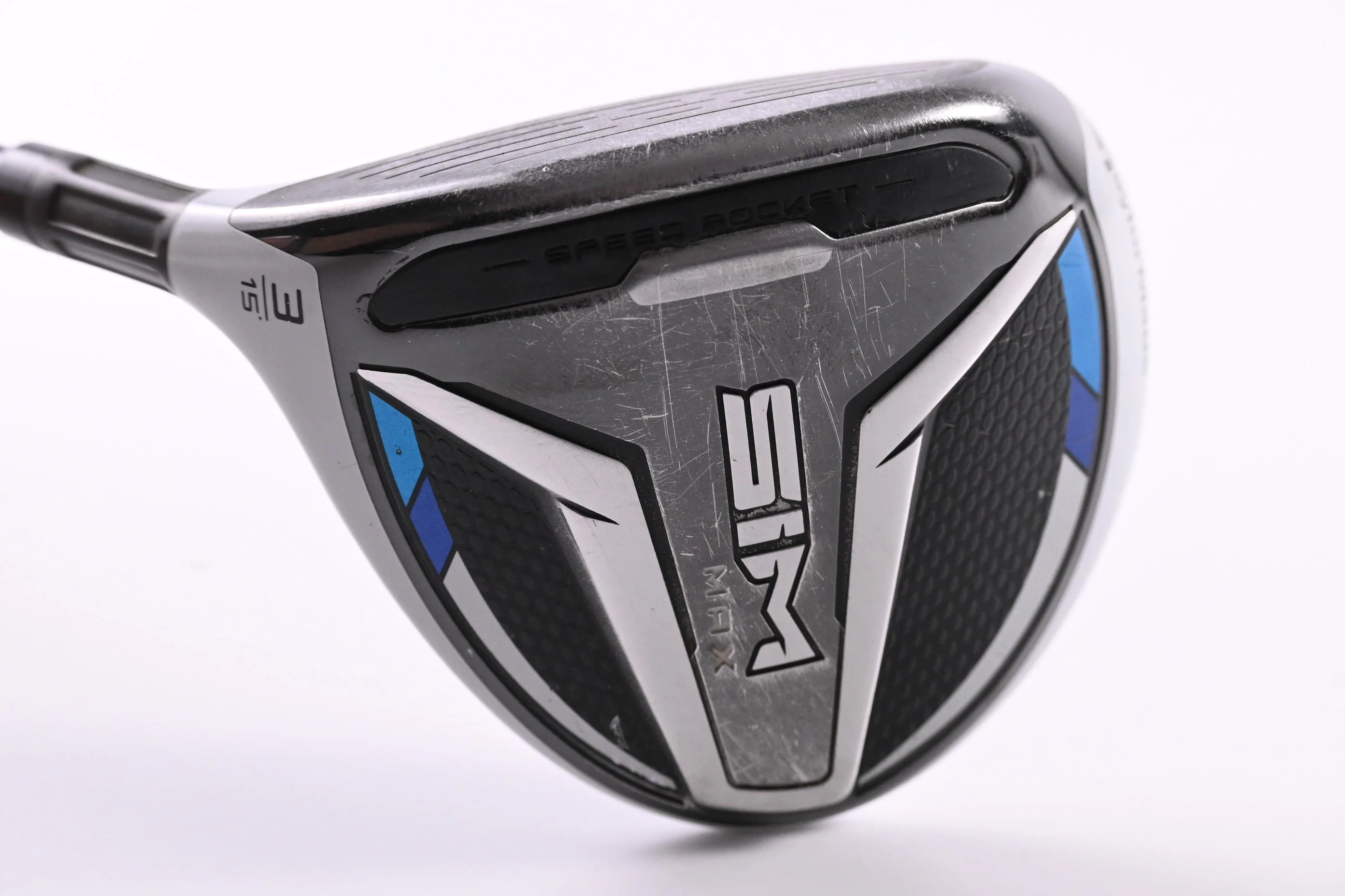 Left Hand Taylormade SIM Max #3 Wood / 15 Degree / Regular Flex Ventus Blue 5 - Image 2